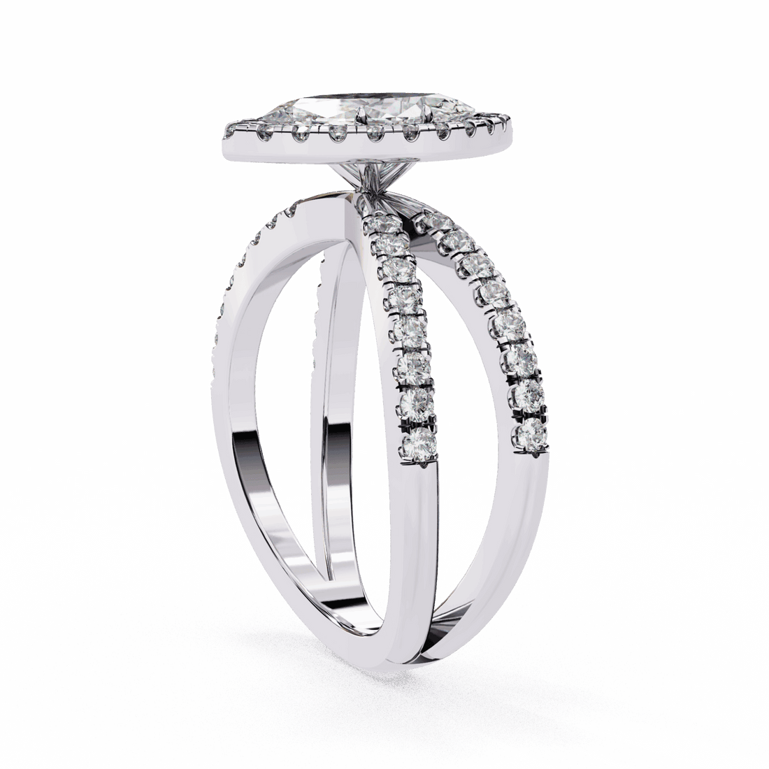 1.25 Carat Marquise Signature Solitaire Ring in Moissanite | House of Estara