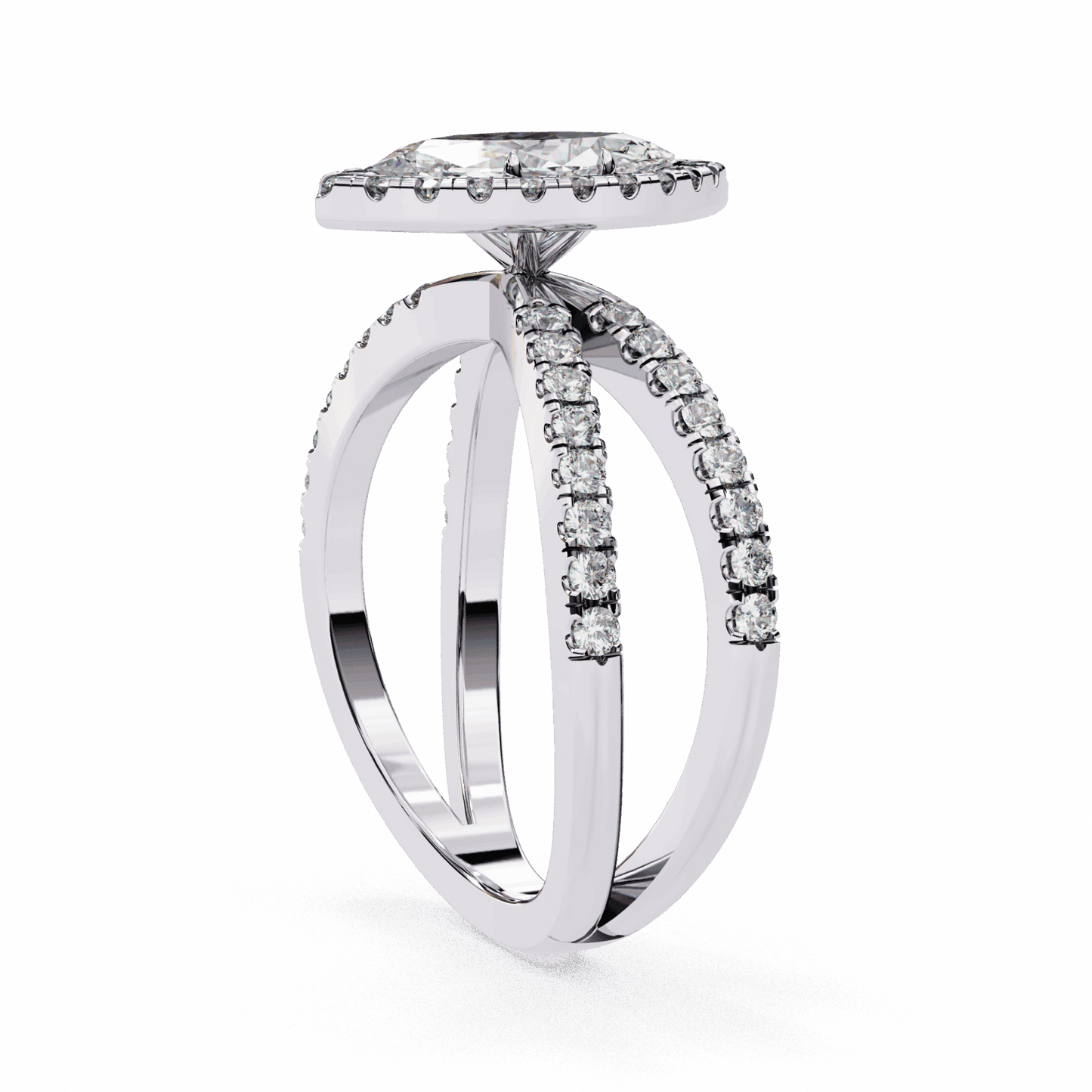 1.25 Carat Marquise Signature Solitaire Ring in Moissanite | House of Estara