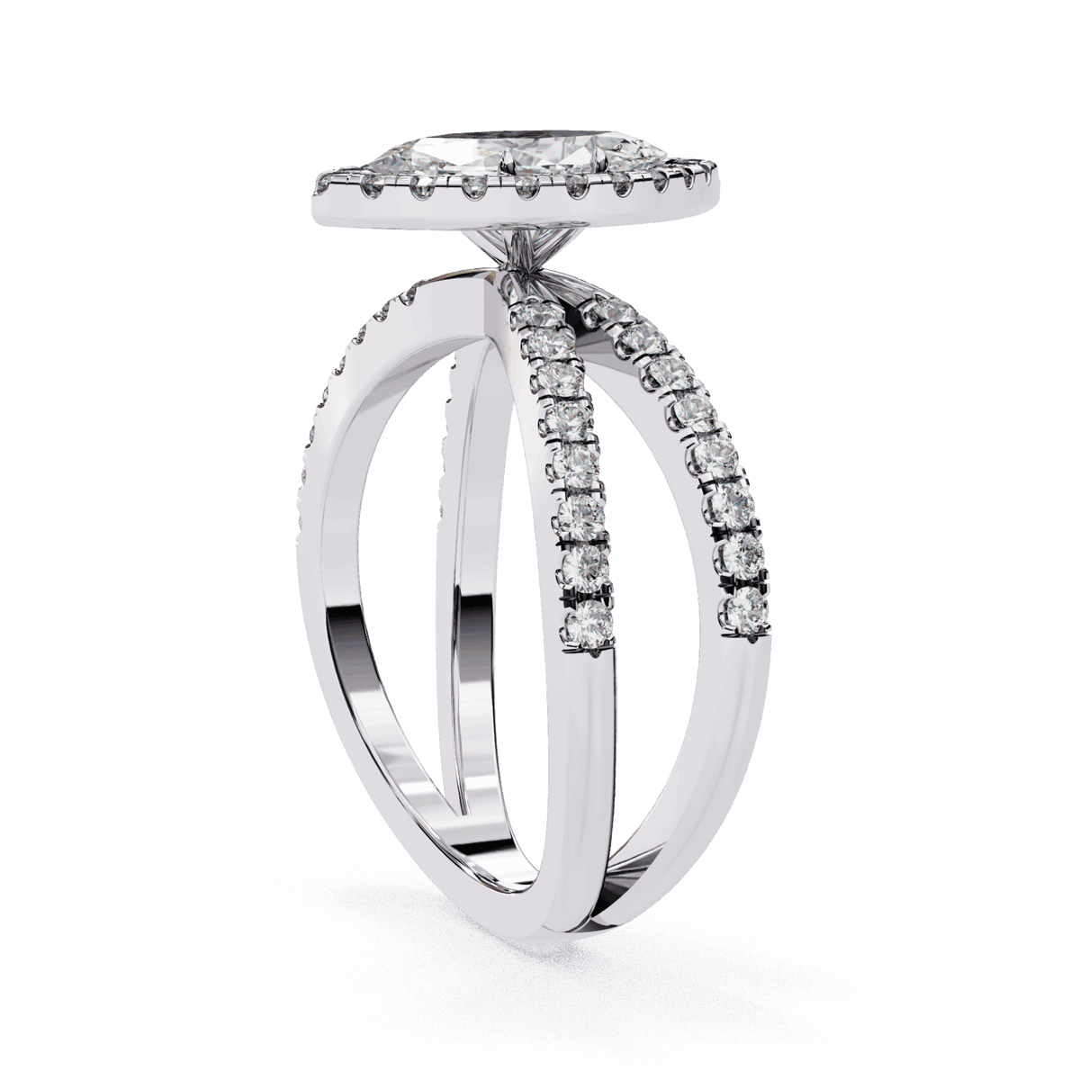 1.25 Carat Marquise Signature Solitaire Ring in Moissanite | House of Estara