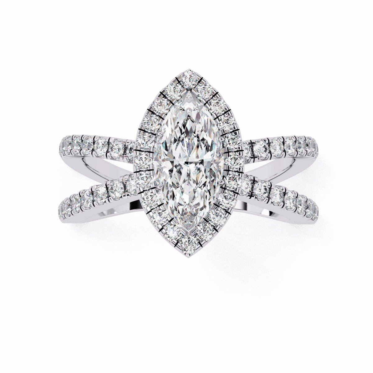 1.25 Carat Marquise Signature Solitaire Ring in Moissanite | House of Estara