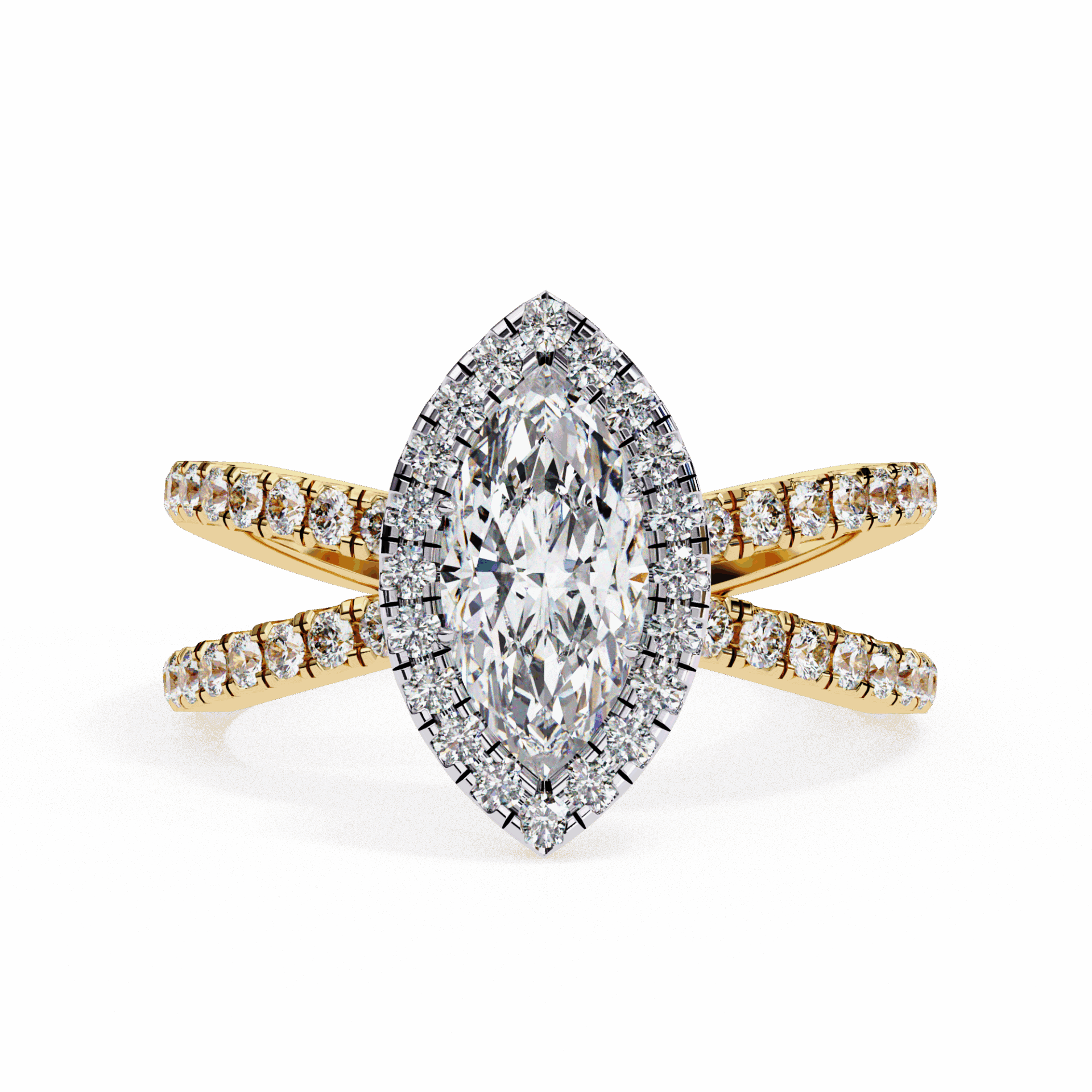 1.25 Carat Marquise Signature Solitaire Ring in Moissanite | House of Estara