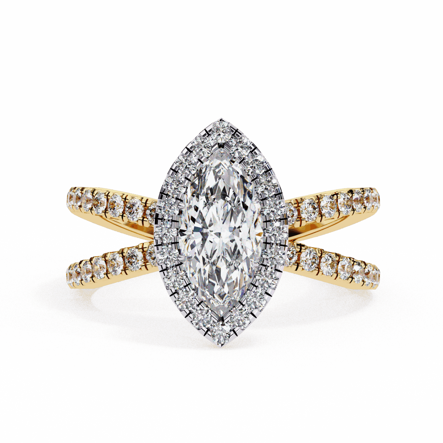 1.25 Carat Marquise Signature Solitaire Ring in Moissanite | House of Estara