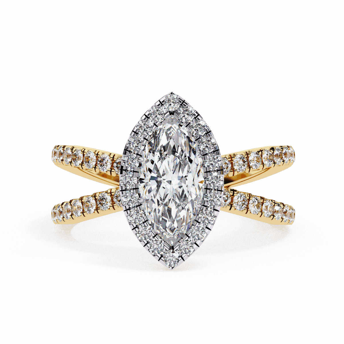 1.25 Carat Marquise Signature Solitaire Ring in Moissanite | House of Estara
