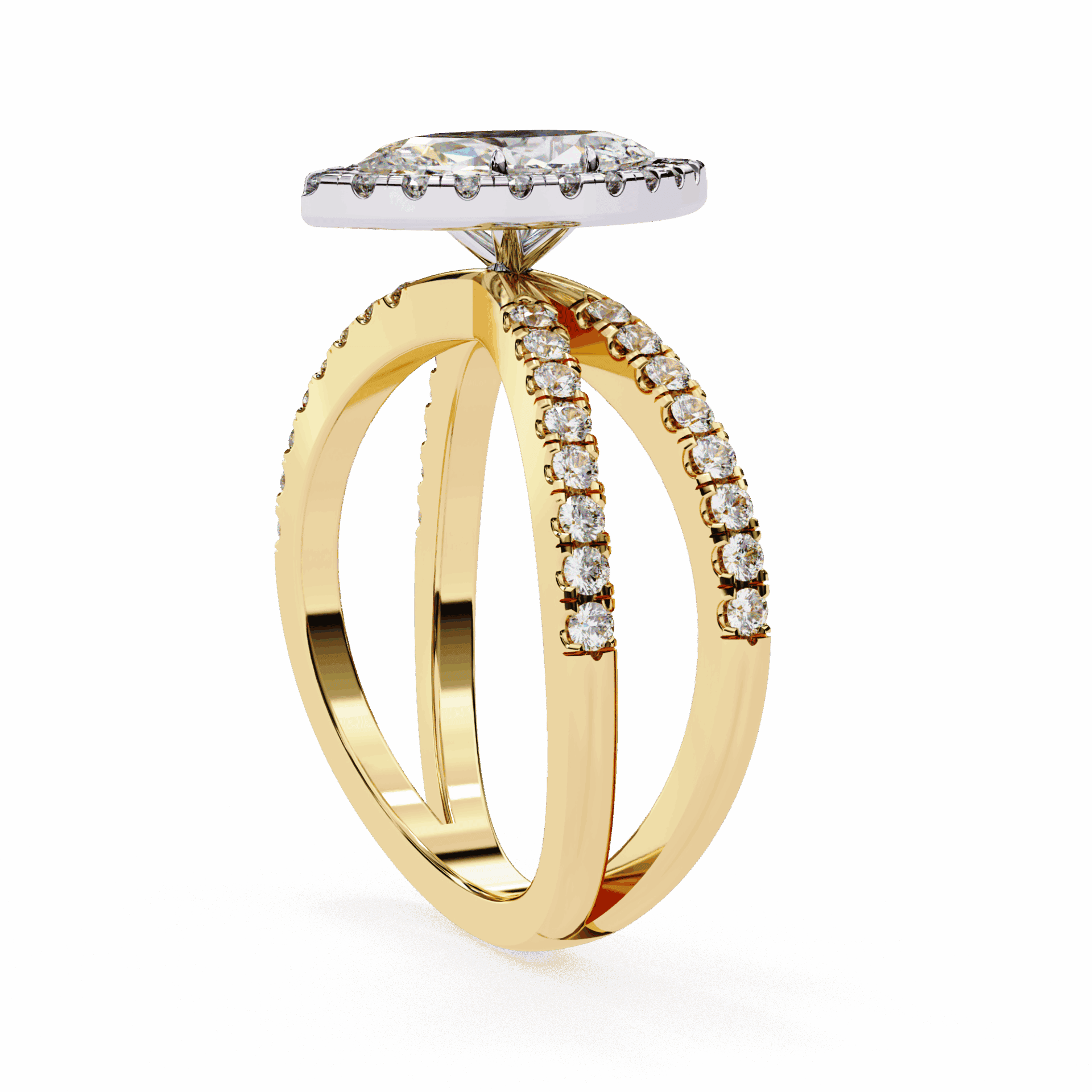 1.25 Carat Marquise Signature Solitaire Ring in Moissanite | House of Estara