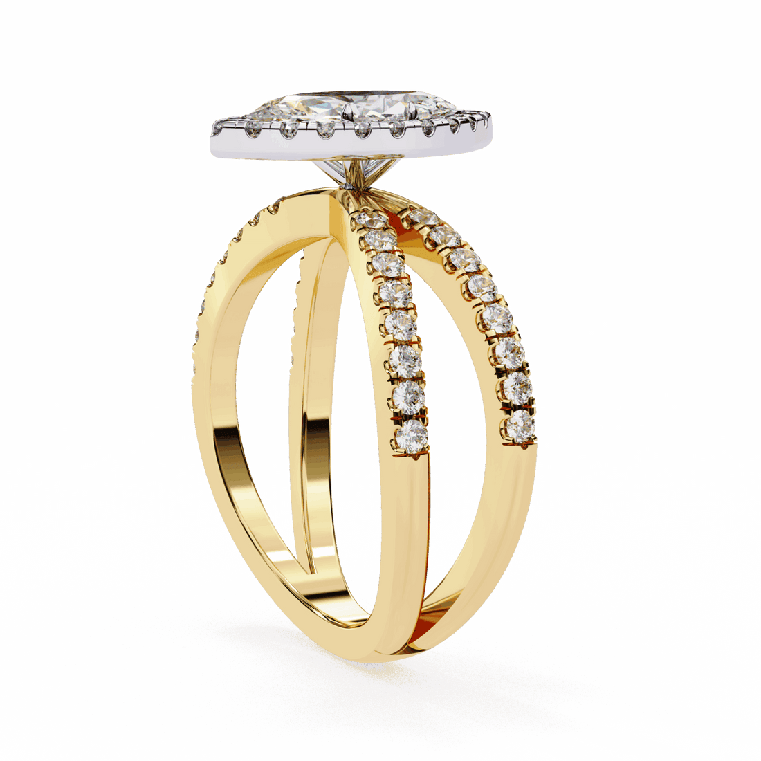 1.25 Carat Marquise Signature Solitaire Ring in Moissanite | House of Estara