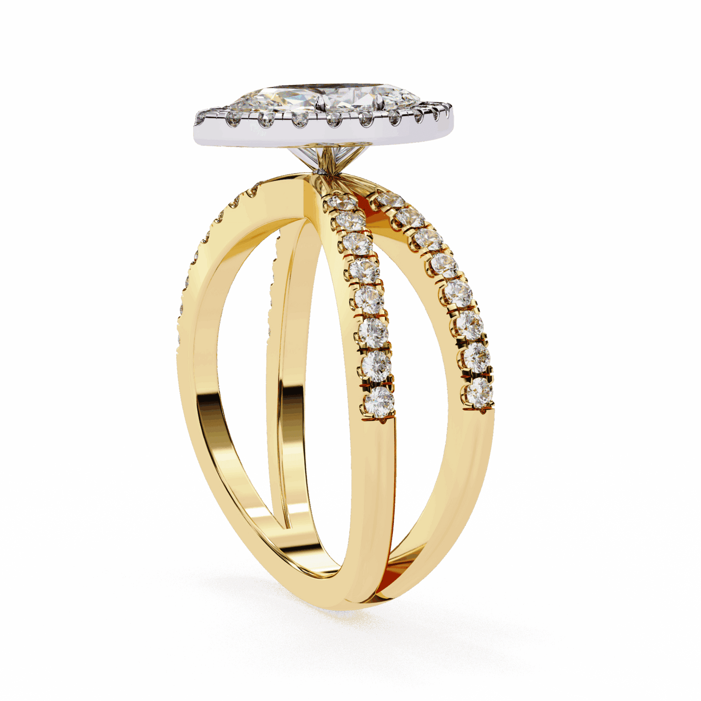 1.25 Carat Marquise Signature Solitaire Ring in Moissanite | House of Estara