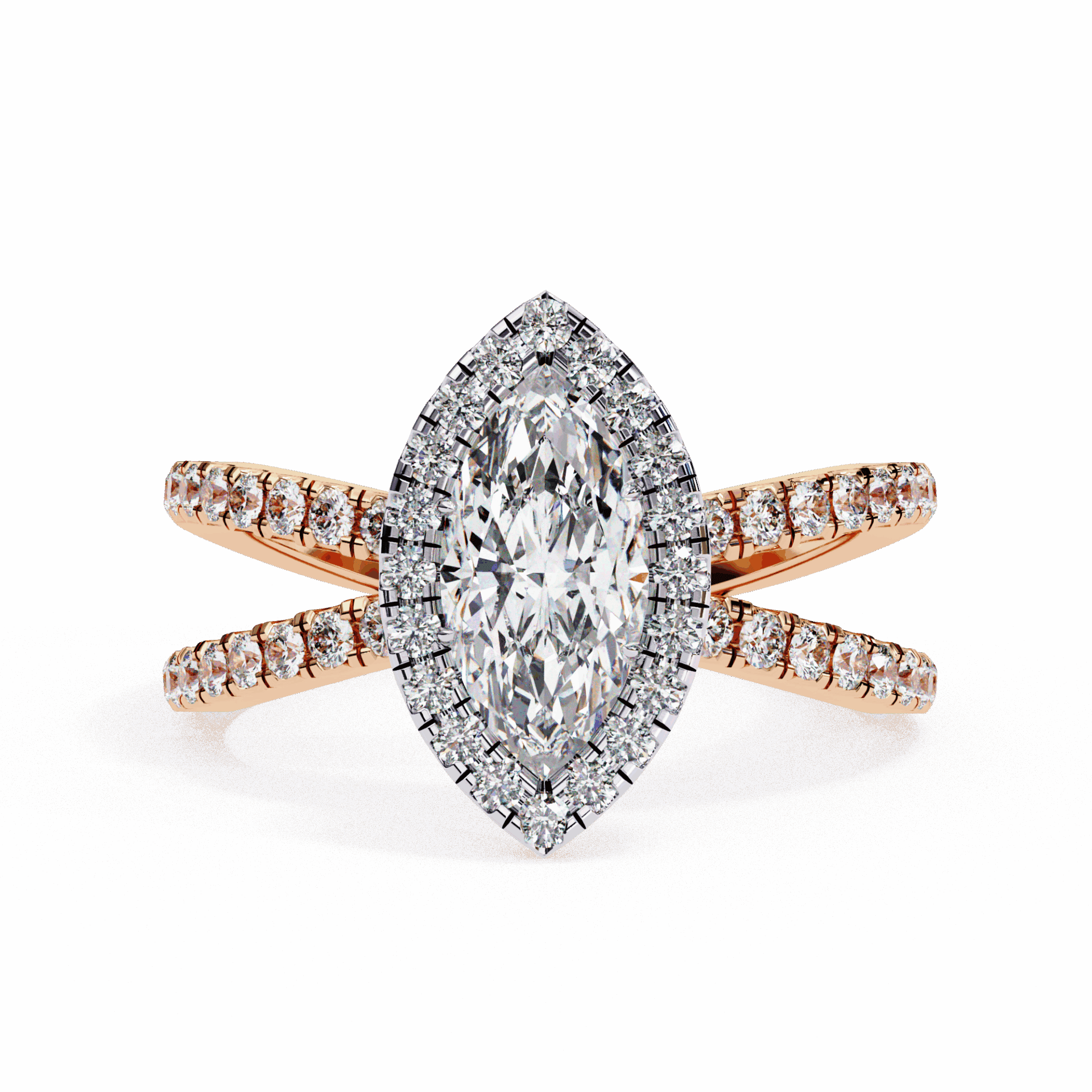 1.25 Carat Marquise Signature Solitaire Ring in Moissanite | House of Estara