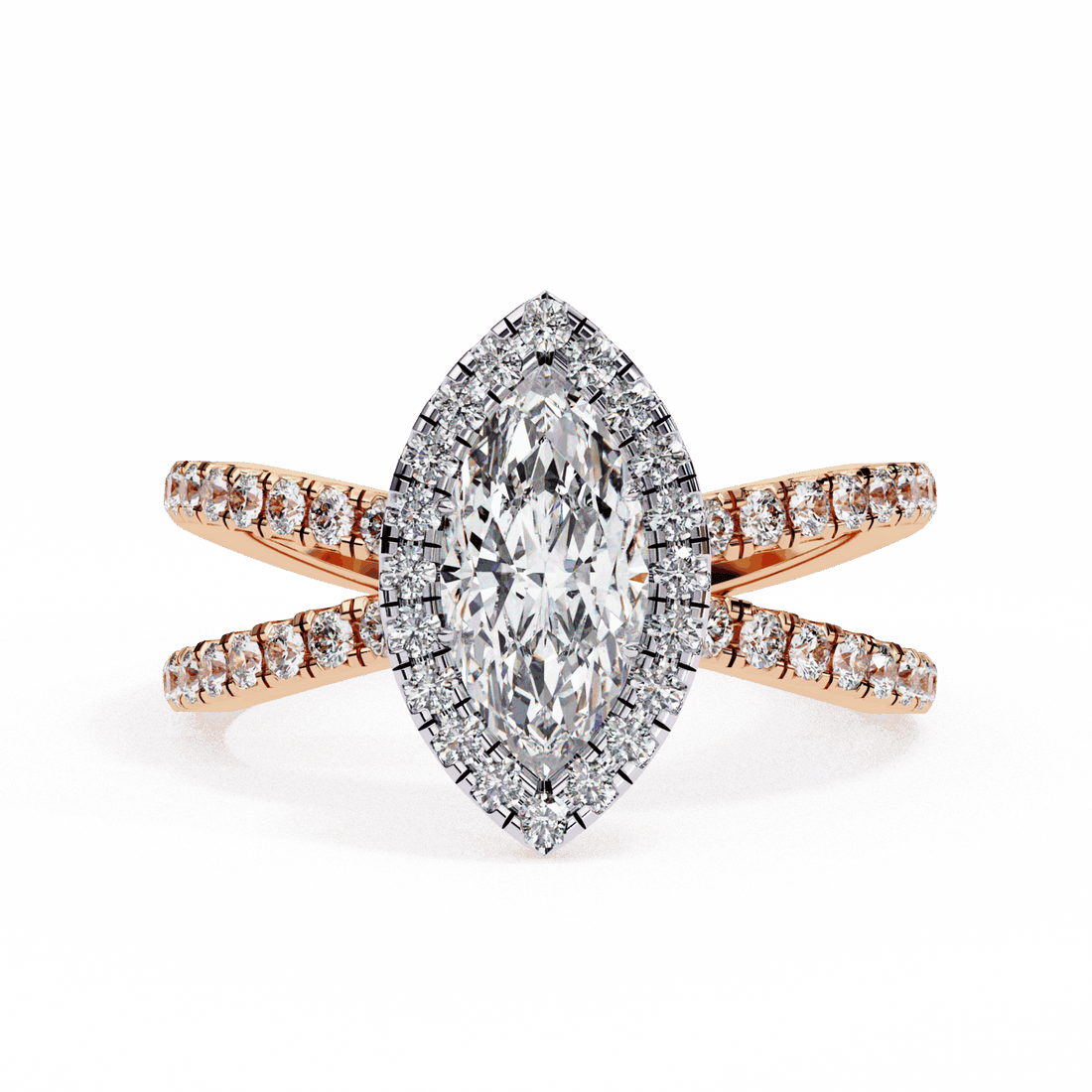 1.25 Carat Marquise Signature Solitaire Ring in Moissanite | House of Estara