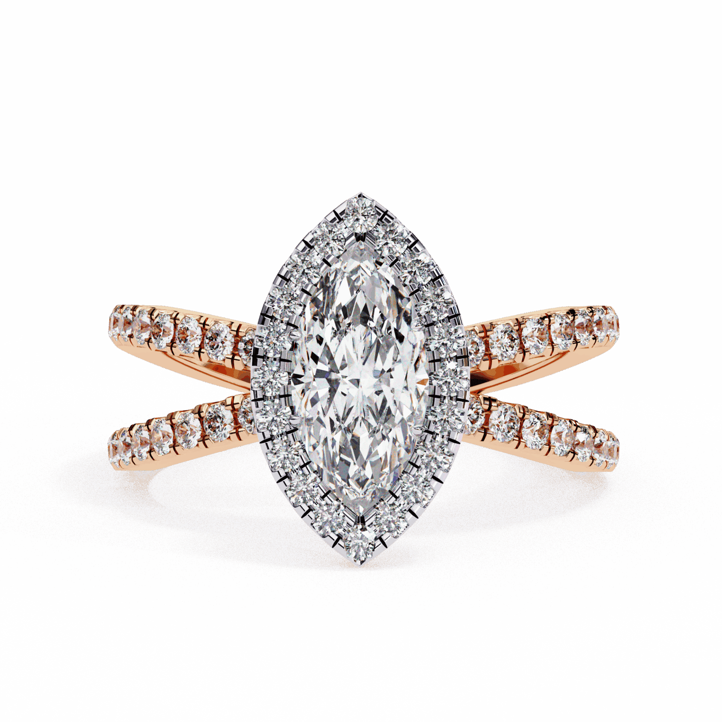 1.25 Carat Marquise Signature Solitaire Ring in Moissanite | House of Estara