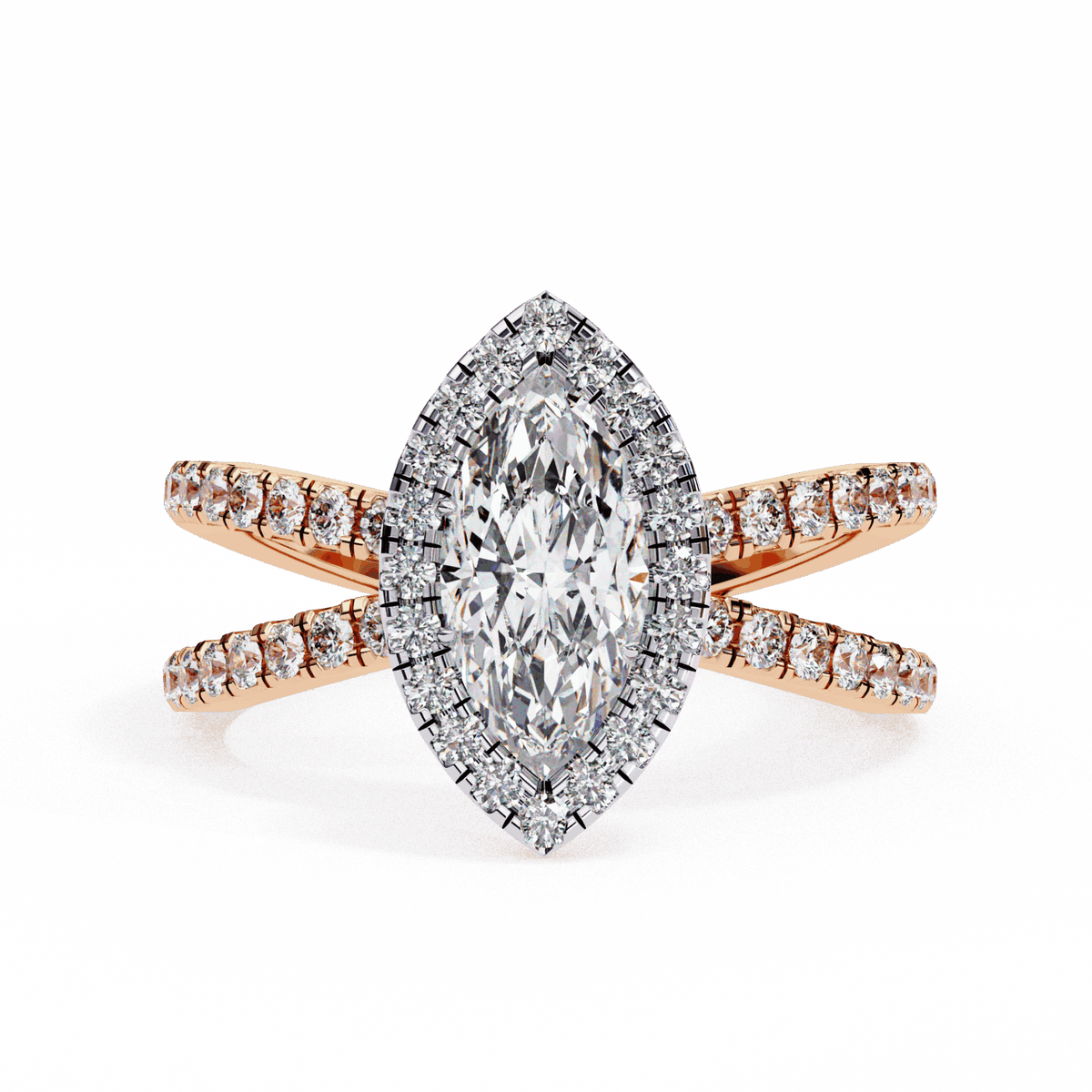 1.25 Carat Marquise Signature Solitaire Ring in Moissanite | House of Estara