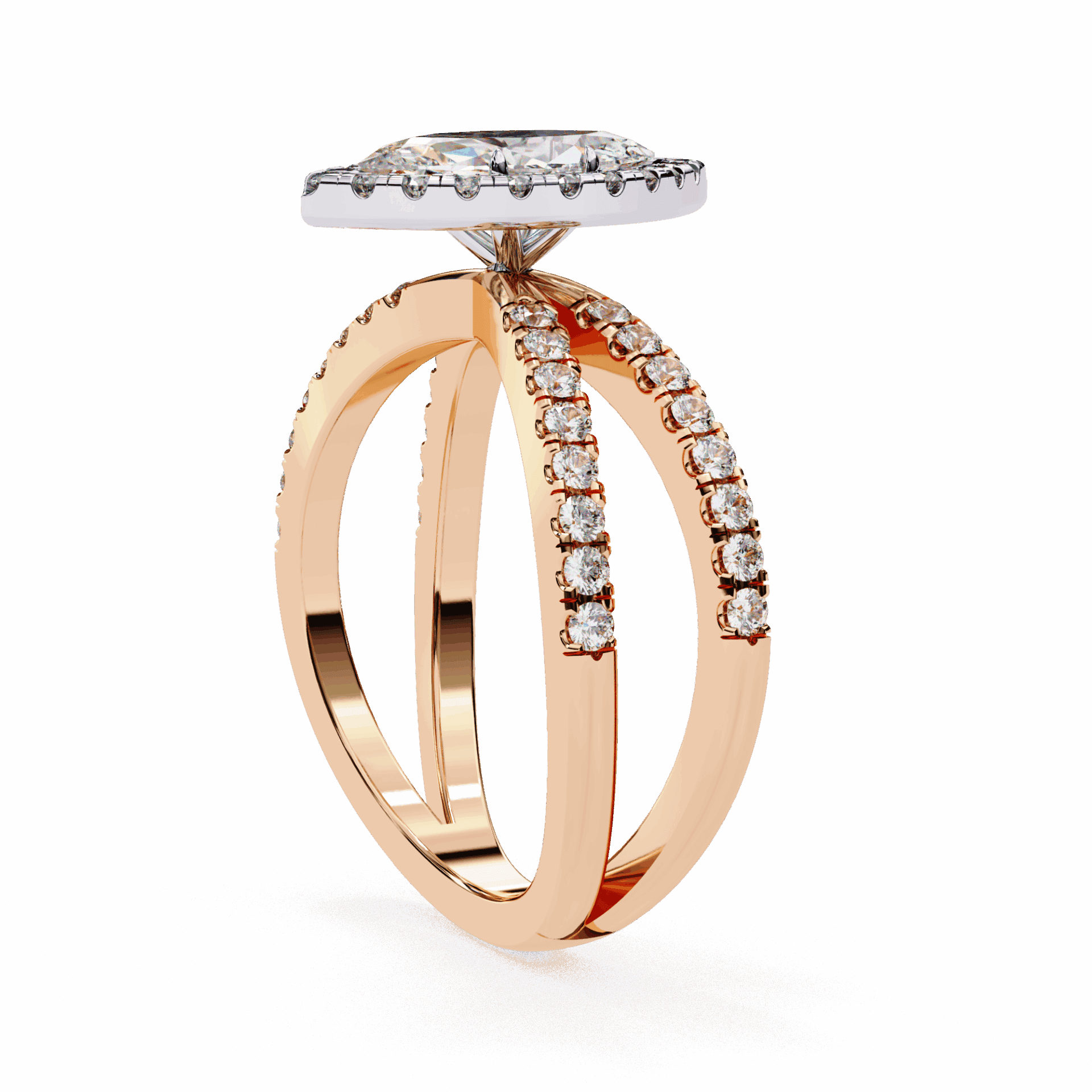 1.25 Carat Marquise Signature Solitaire Ring in Moissanite | House of Estara