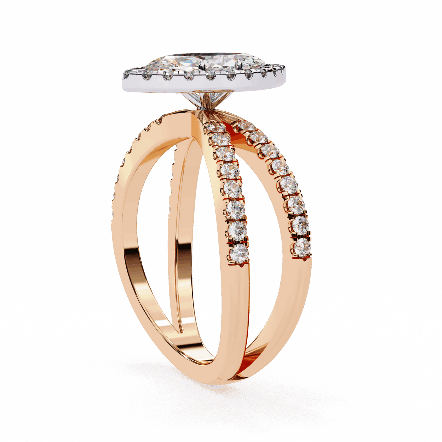 1.25 Carat Marquise Signature Solitaire Ring in Moissanite | House of Estara