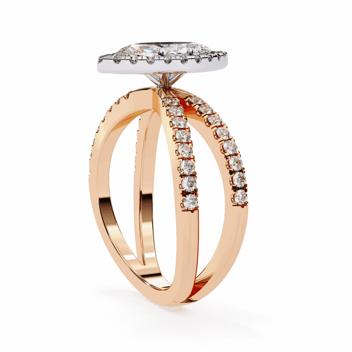 1.25 Carat Marquise Signature Solitaire Ring in Moissanite | House of Estara