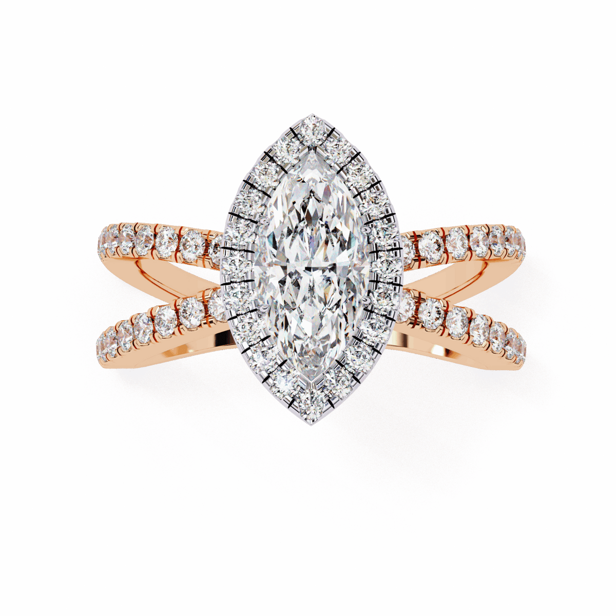 1.25 Carat Marquise Signature Solitaire Ring in Moissanite | House of Estara