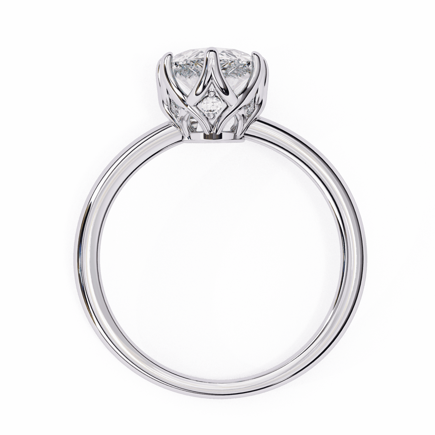 1.25 Carat Marquise Eternal Solitaire Engagement Ring in Moissanite | House of Estara