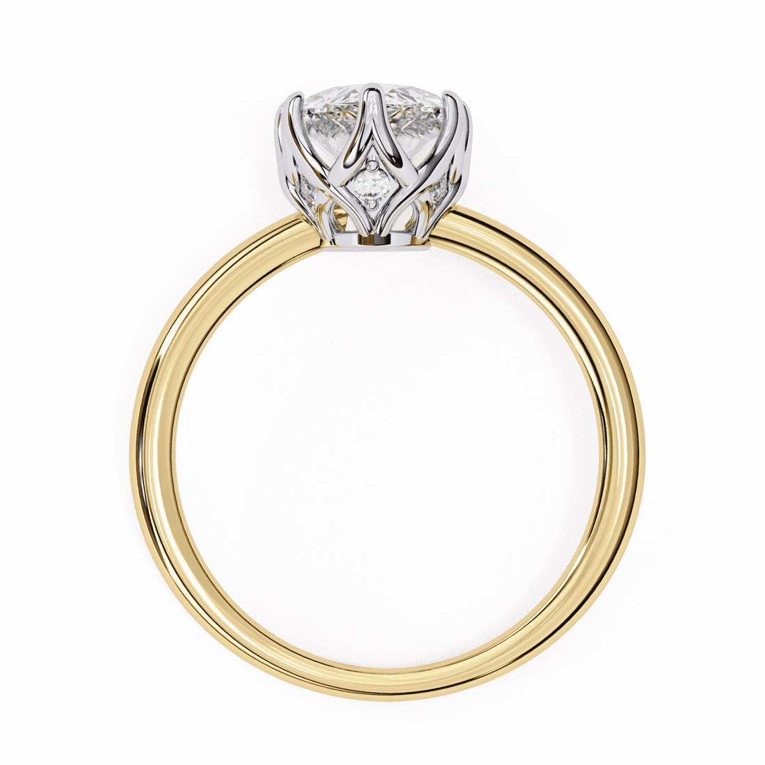 1.25 Carat Marquise Eternal Solitaire Engagement Ring in Moissanite | House of Estara