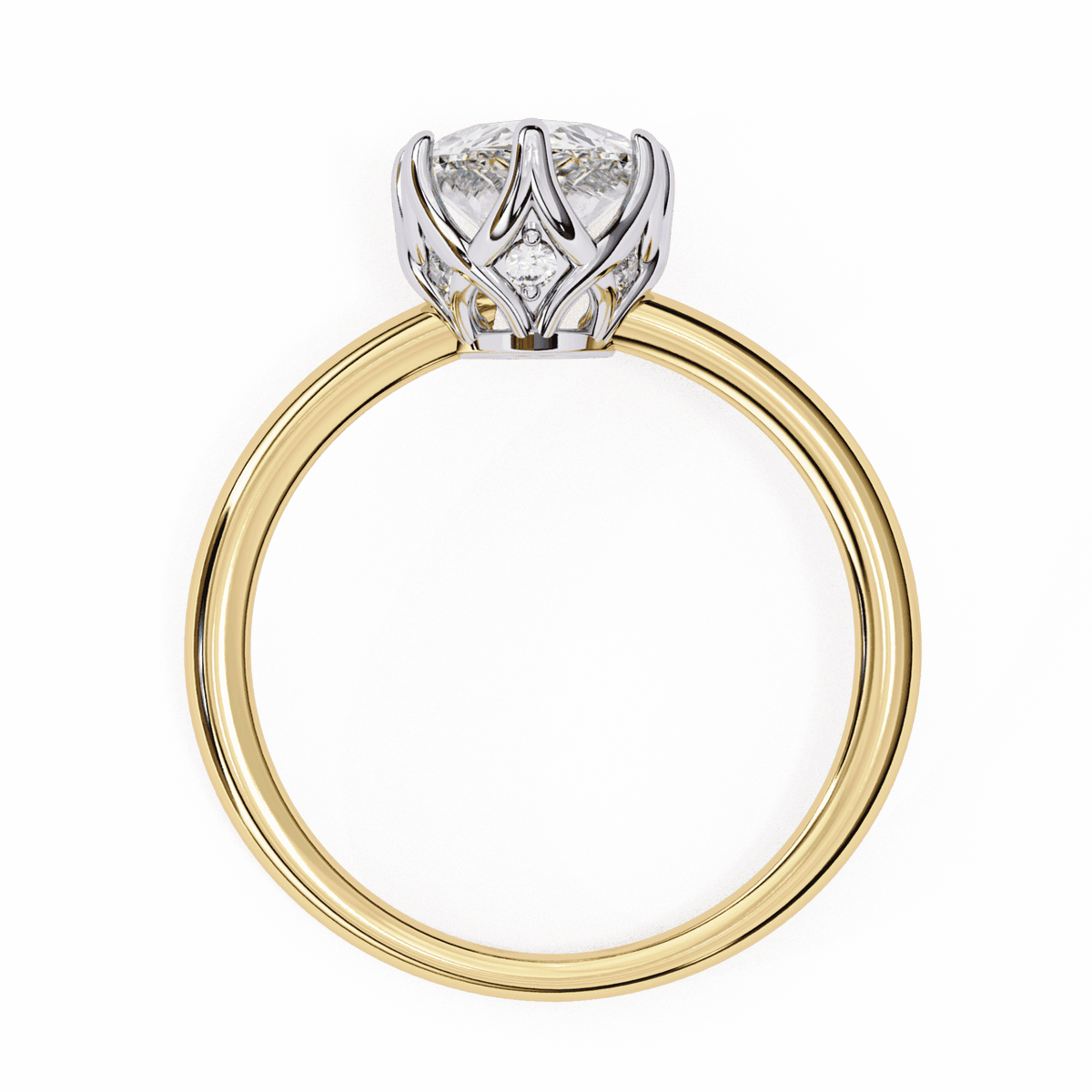 1.25 Carat Marquise Eternal Solitaire Engagement Ring in Moissanite | House of Estara