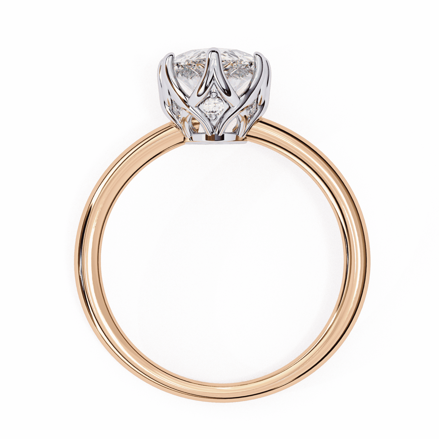 1.25 Carat Marquise Eternal Solitaire Engagement Ring in Moissanite | House of Estara