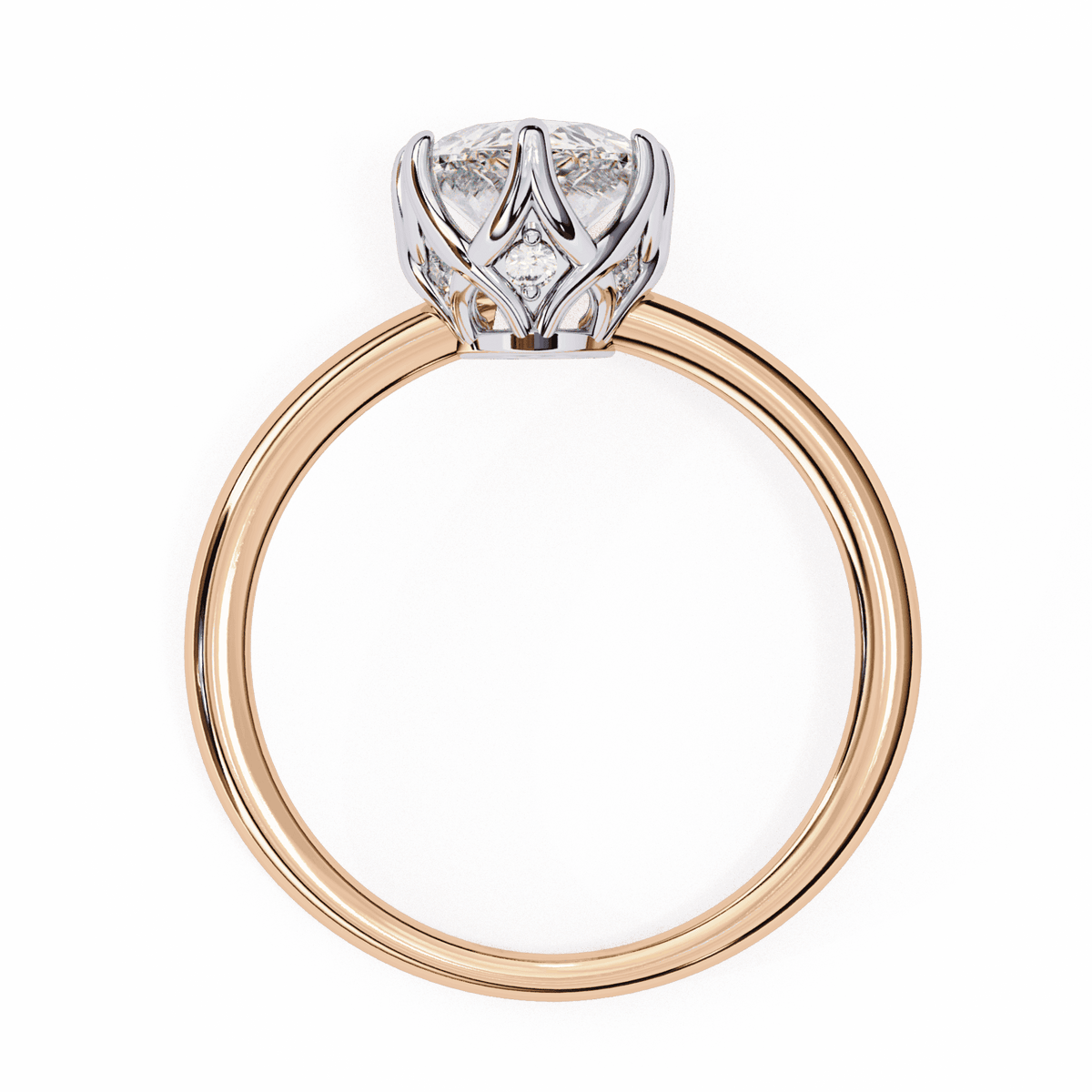 1.25 Carat Marquise Eternal Solitaire Engagement Ring in Moissanite | House of Estara
