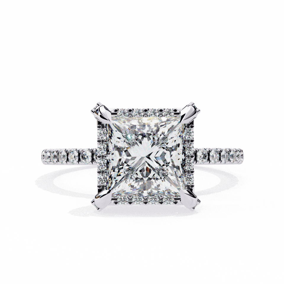 Princess Talon Prong Hidden Halo