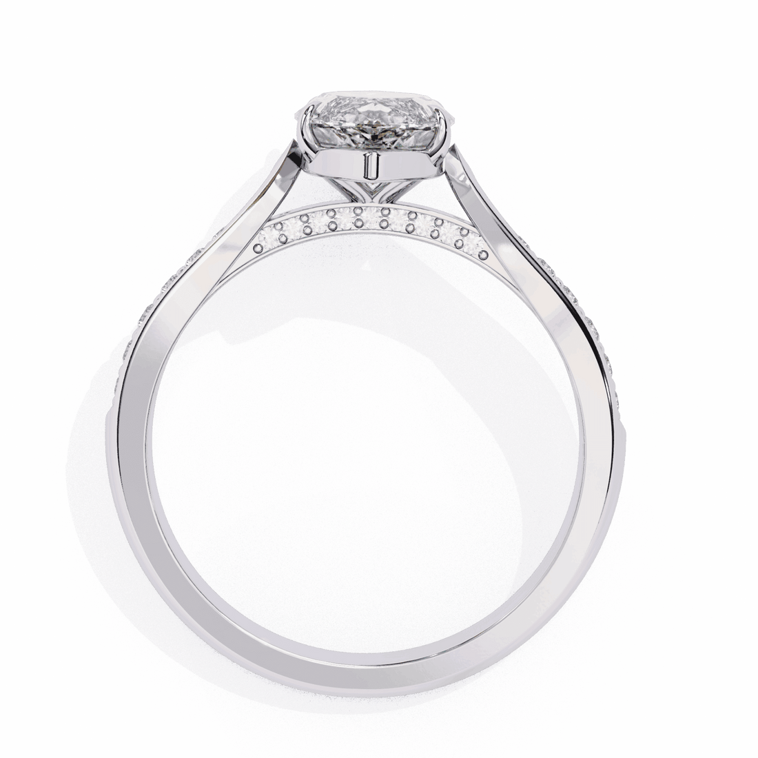 1.5 Carat Marquise True Love Solitaire Ring in Moissanite | House of Estara
