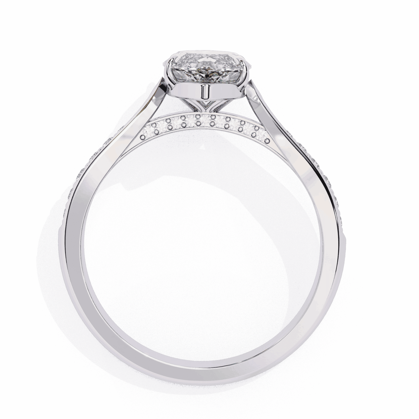 1.5 Carat Marquise True Love Solitaire Ring in Moissanite | House of Estara