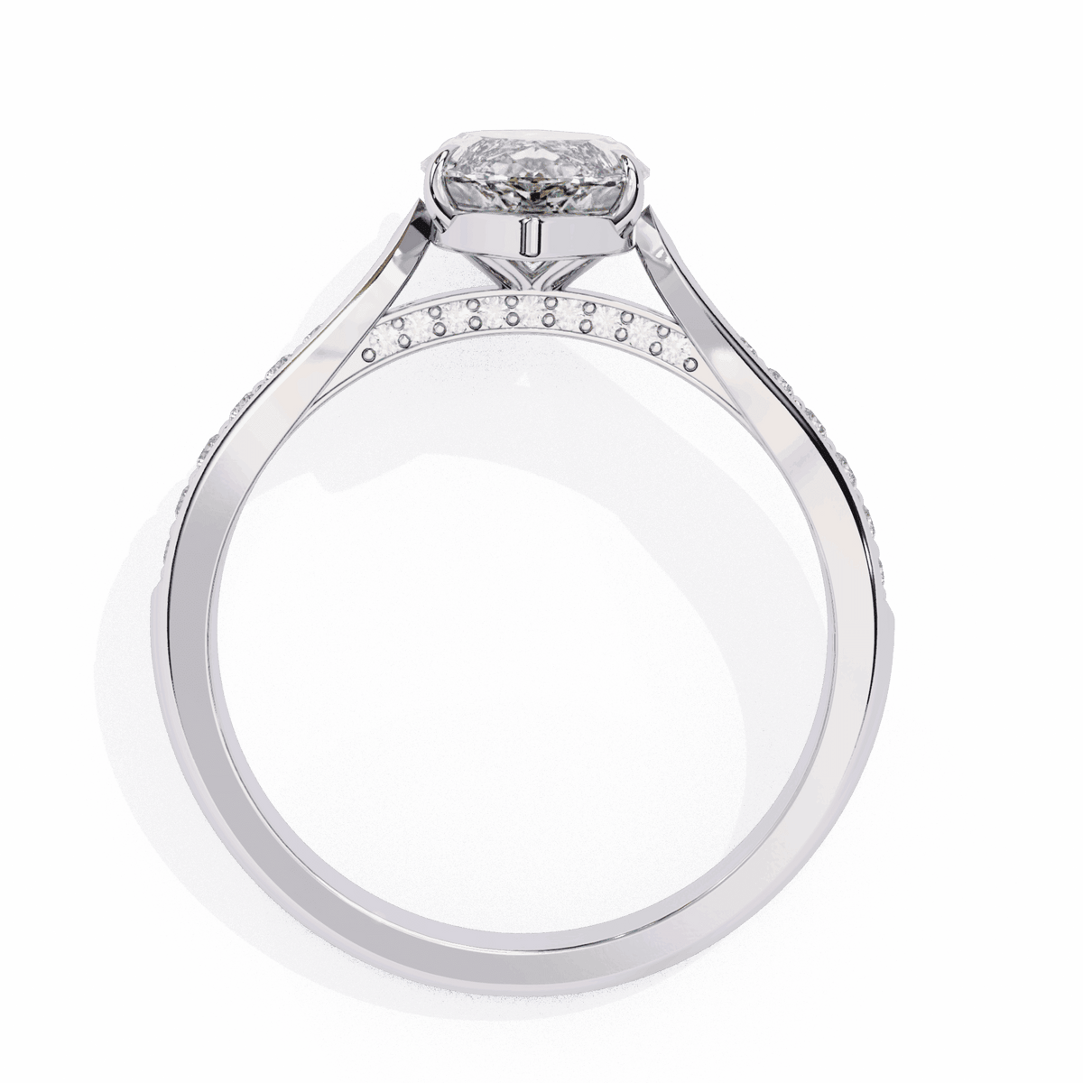 1.5 Carat Marquise True Love Solitaire Ring in Moissanite | House of Estara