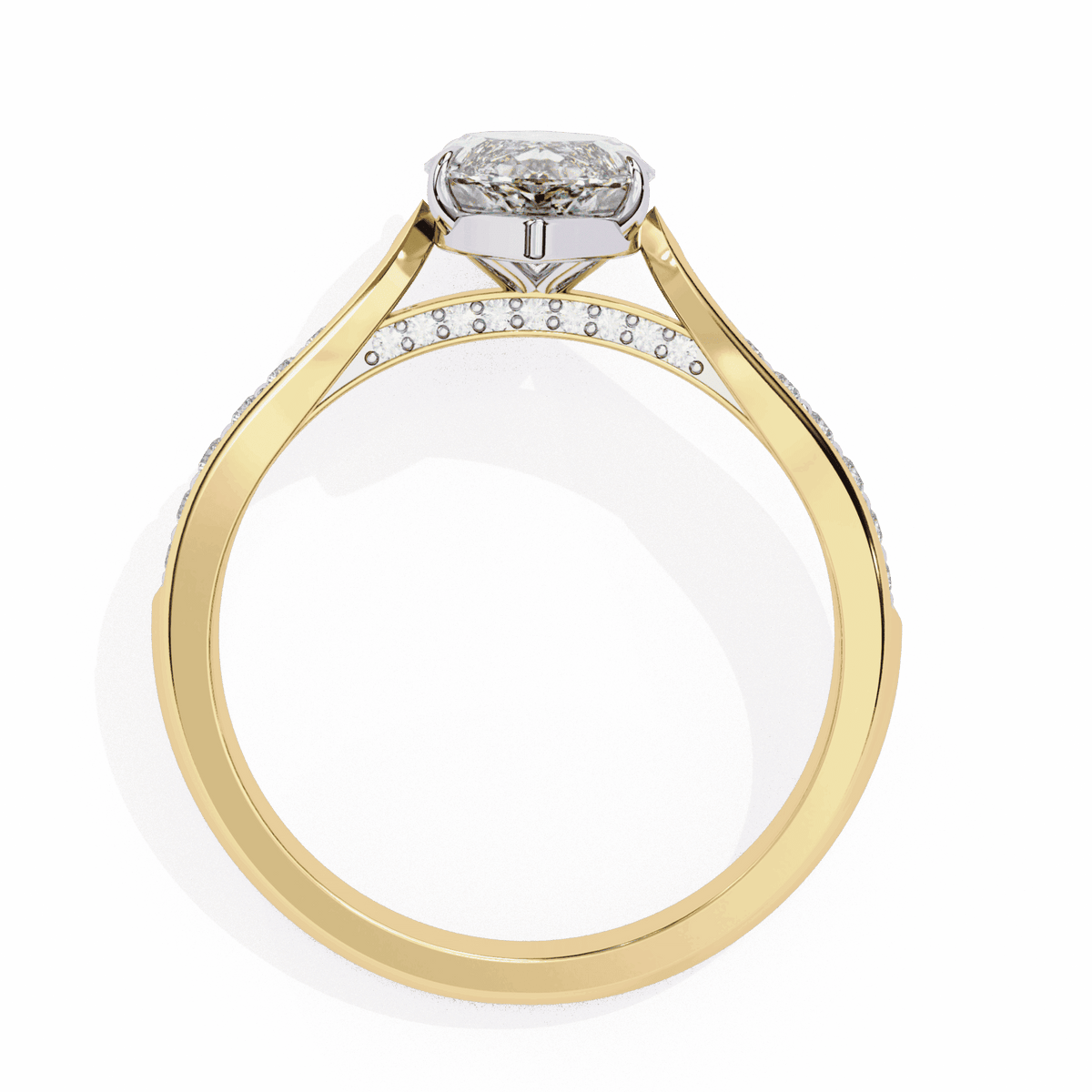 1.5 Carat Marquise True Love Solitaire Ring in Moissanite | House of Estara