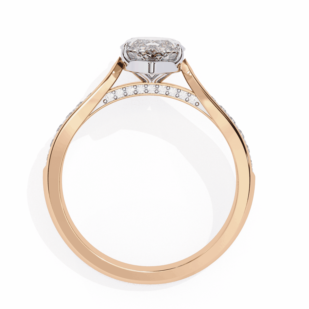 1.5 Carat Marquise True Love Solitaire Ring in Moissanite | House of Estara