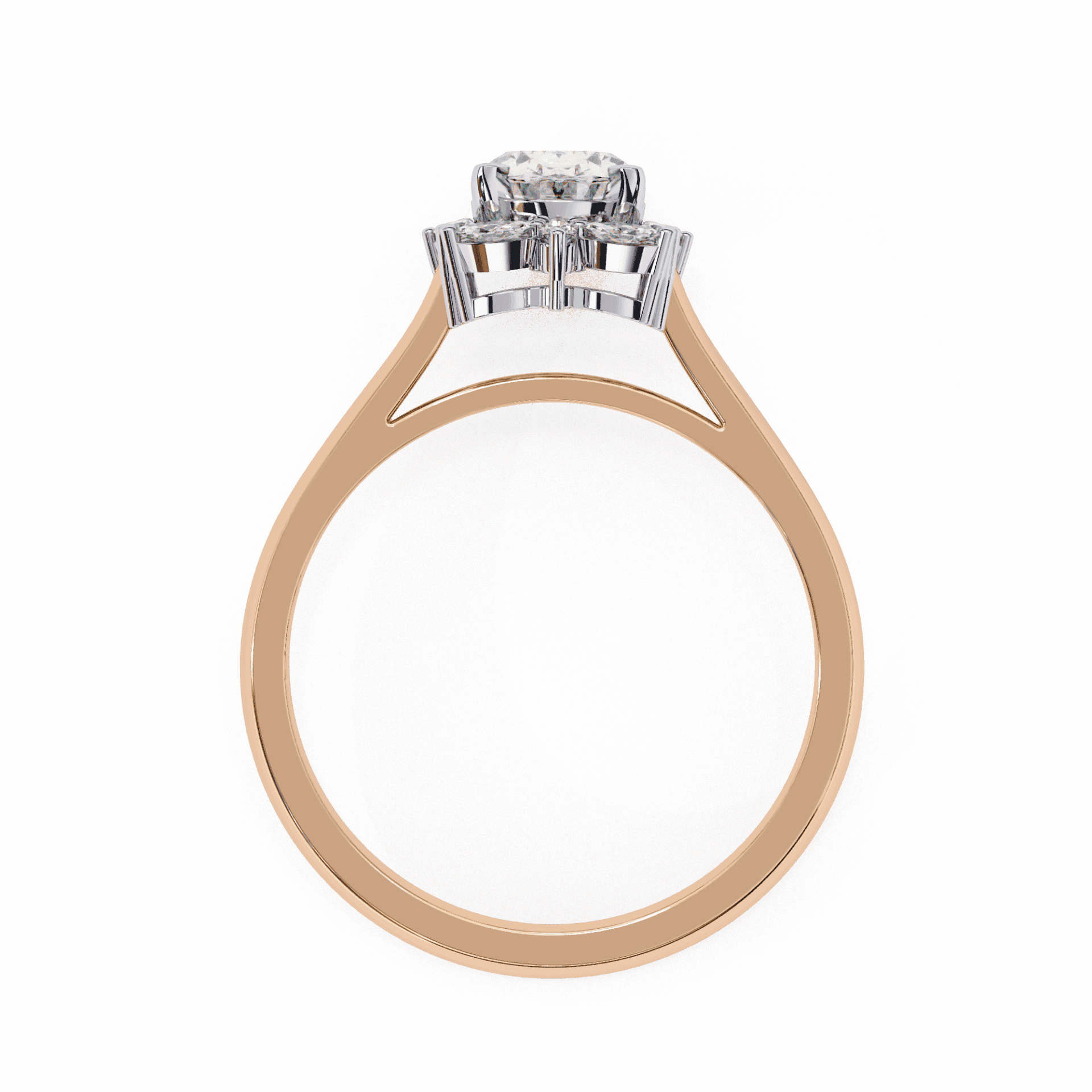 1.25 Carat Oval Classic Solitaire Band in Moissanite | House of Estara