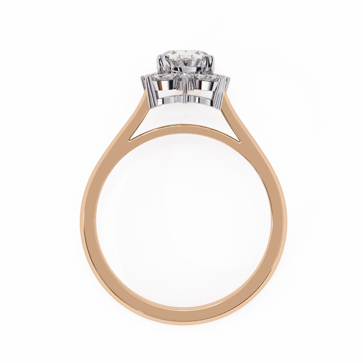 1.25 Carat Oval Classic Solitaire Band in Moissanite | House of Estara