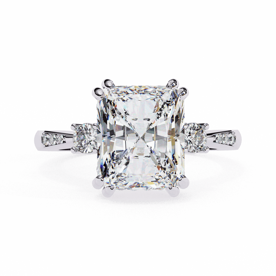 Radiant Three Stone