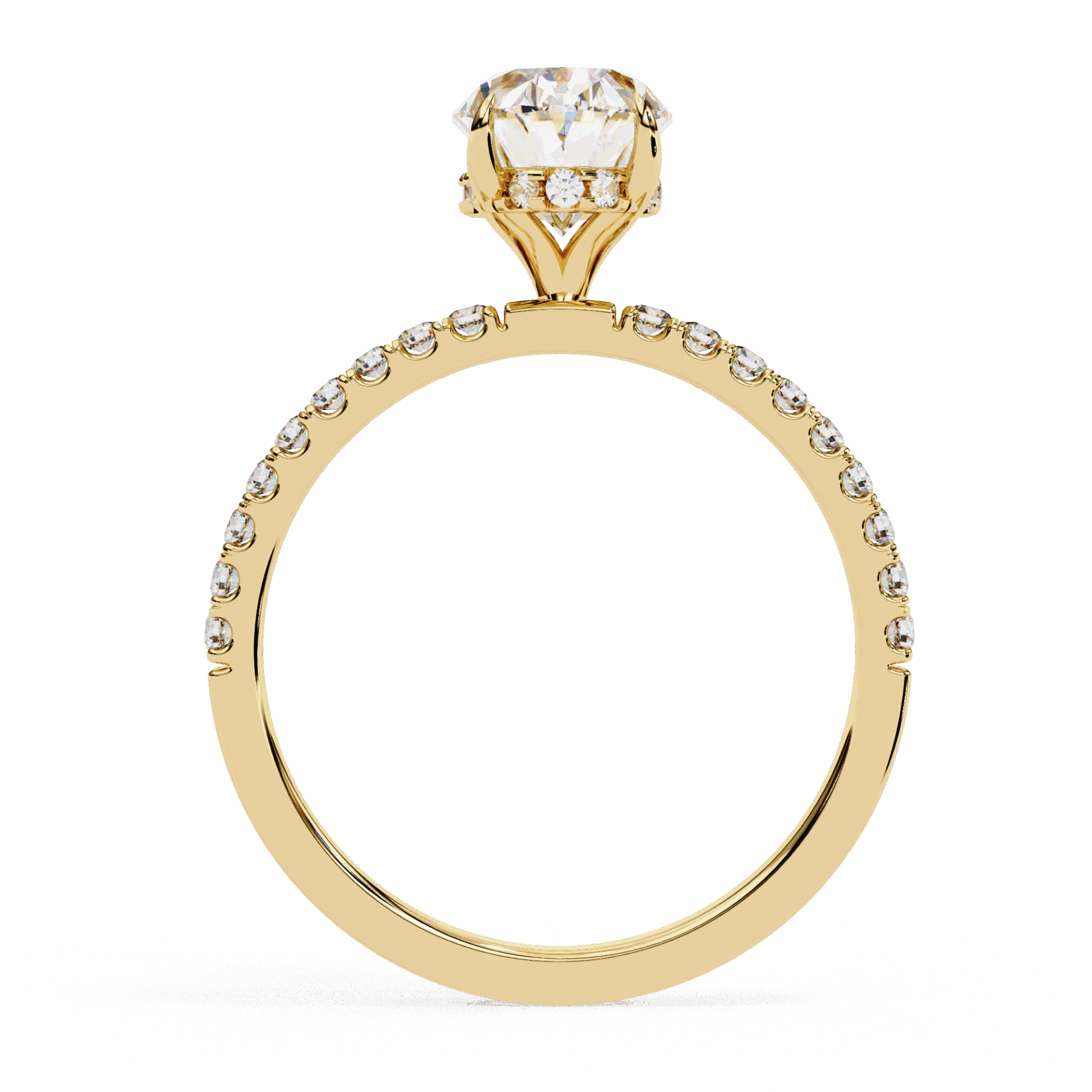 1.5 Carat Oval Forevermore Solitaire Ring in Moissanite | House of Estara