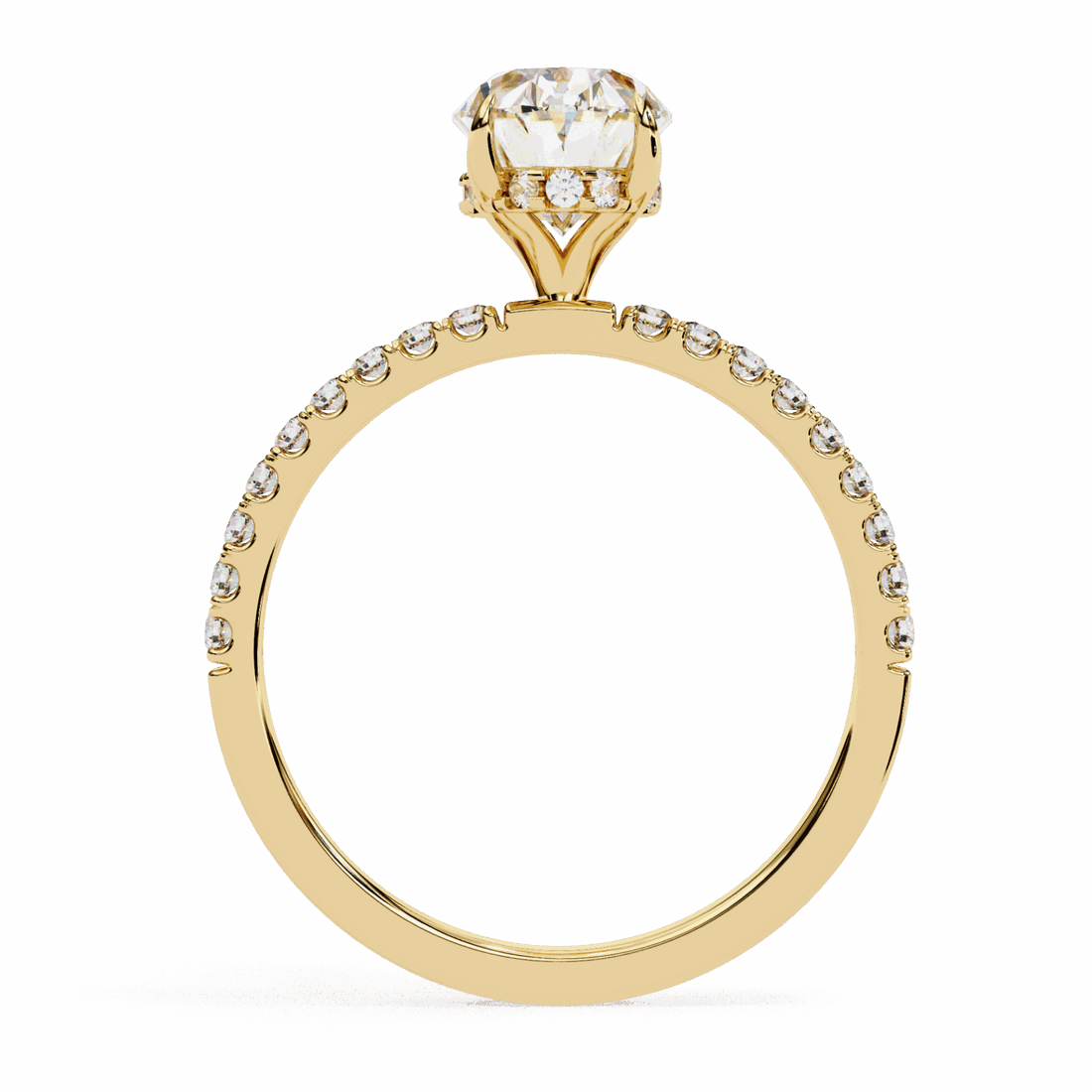 1.5 Carat Oval Forevermore Solitaire Ring in Moissanite | House of Estara