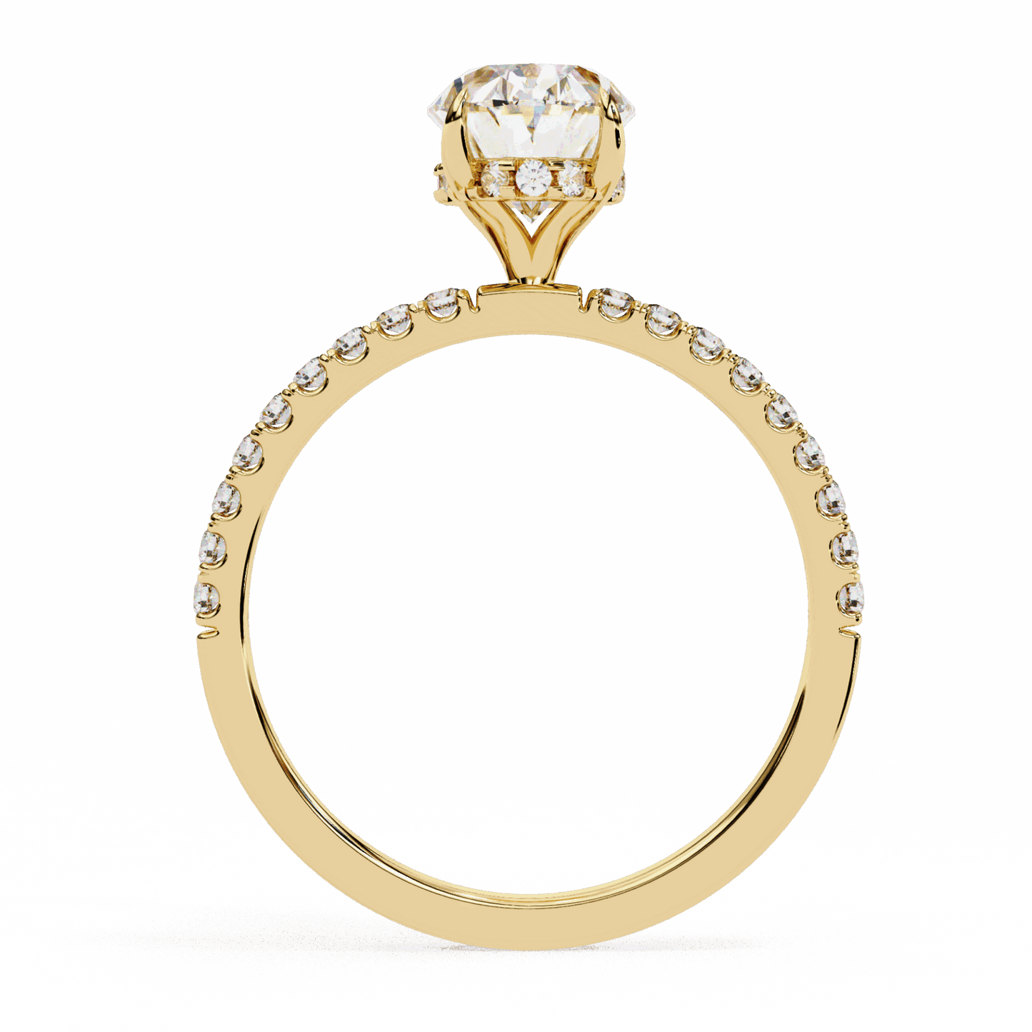 1.5 Carat Oval Forevermore Solitaire Ring in Moissanite | House of Estara