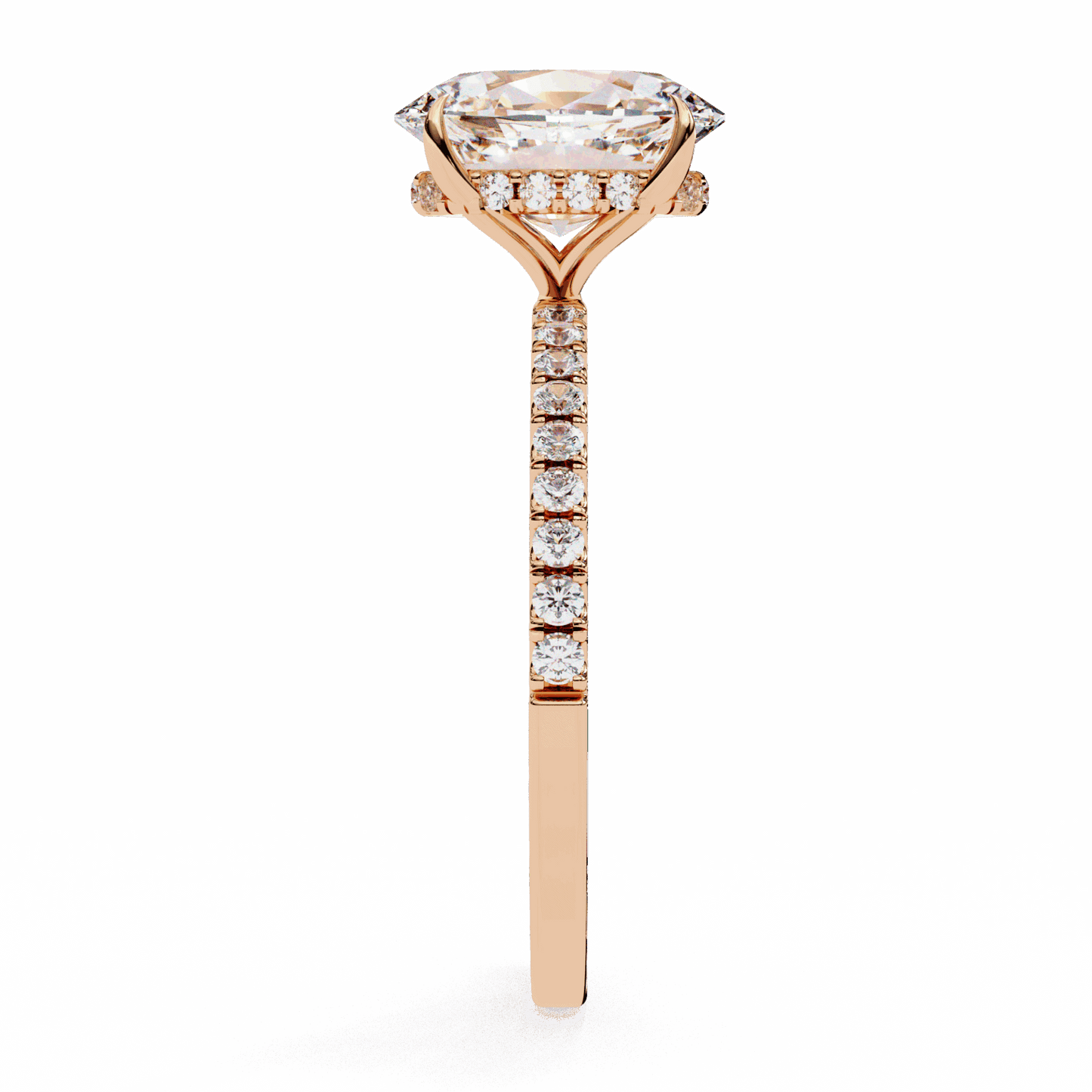 1.5 Carat Oval Forevermore Solitaire Ring in Moissanite | House of Estara