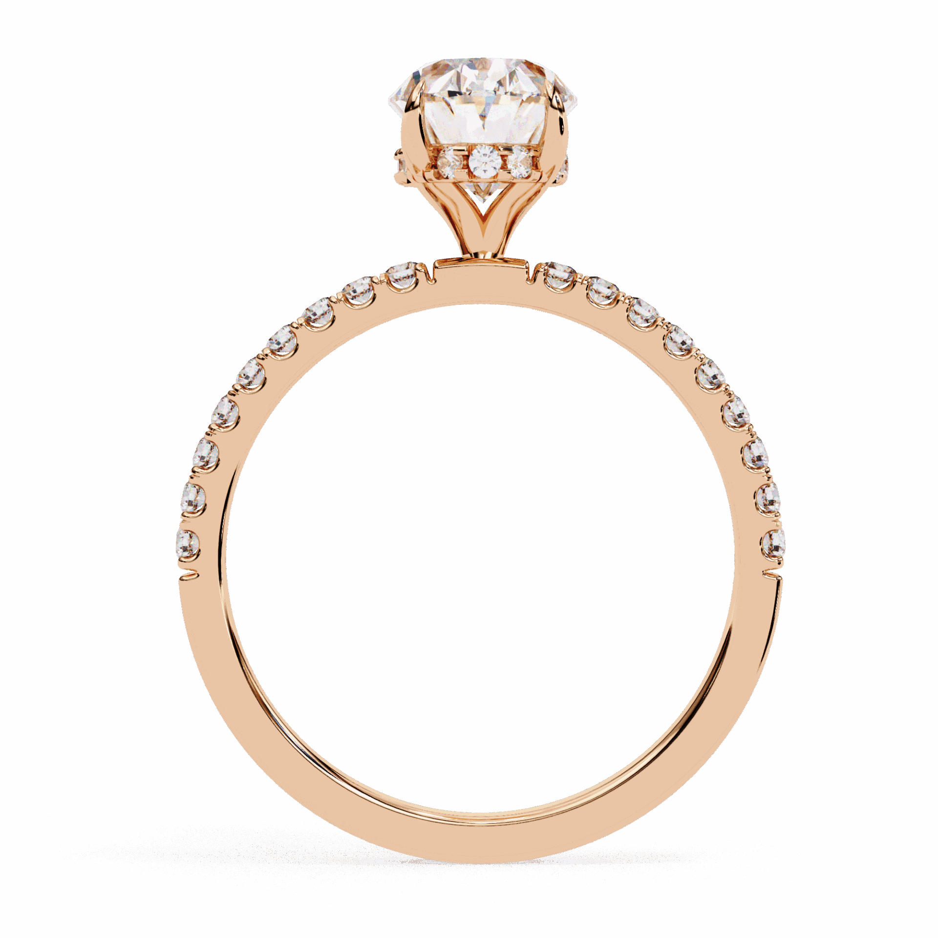 1.5 Carat Oval Forevermore Solitaire Ring in Moissanite | House of Estara