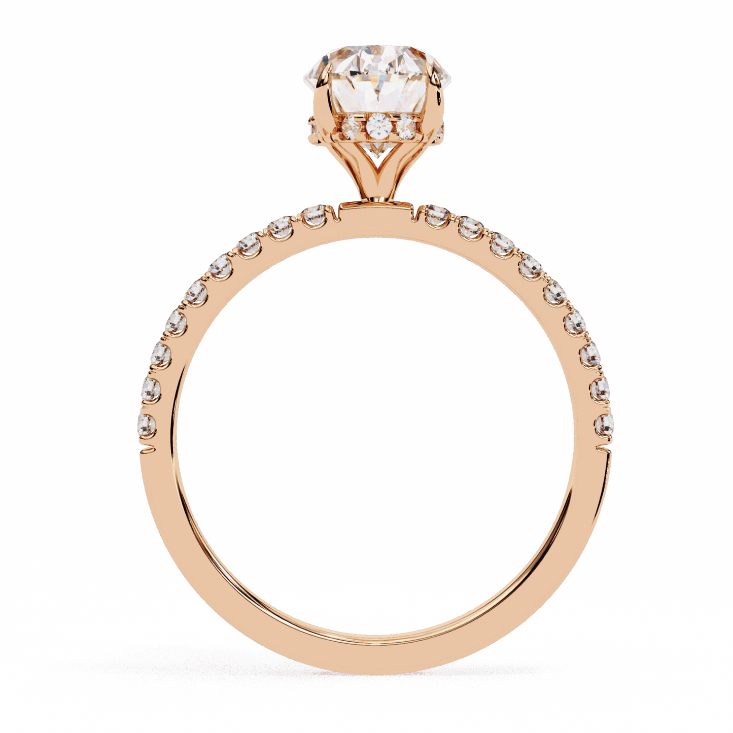 1.5 Carat Oval Forevermore Solitaire Ring in Moissanite | House of Estara