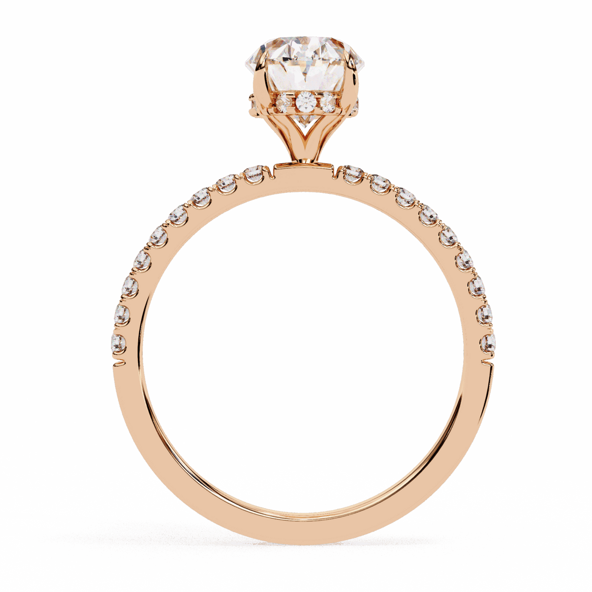 1.5 Carat Oval Forevermore Solitaire Ring in Moissanite | House of Estara