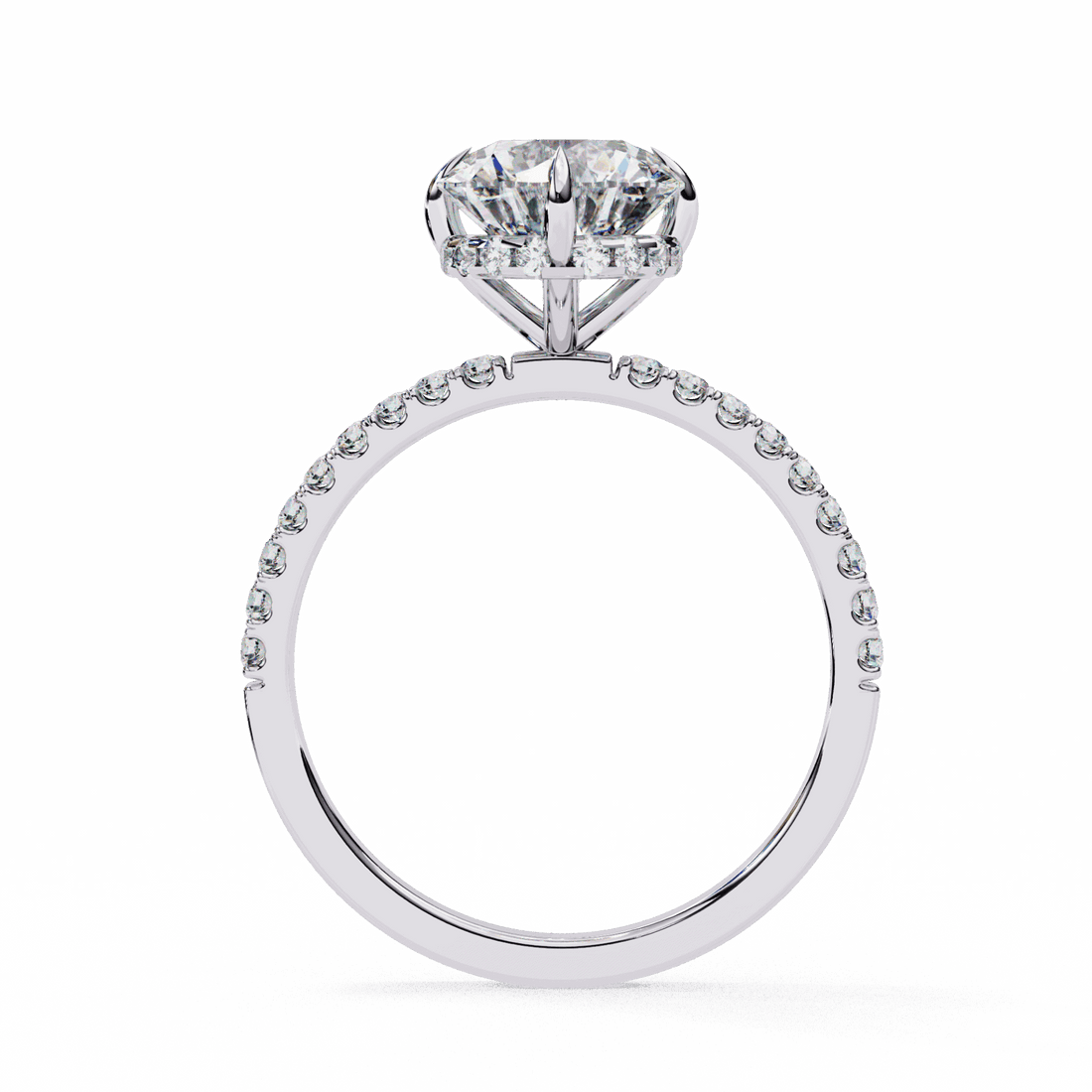 2.75 Carat Round Forevermore Solitaire Ring in Moissanite | House of Estara