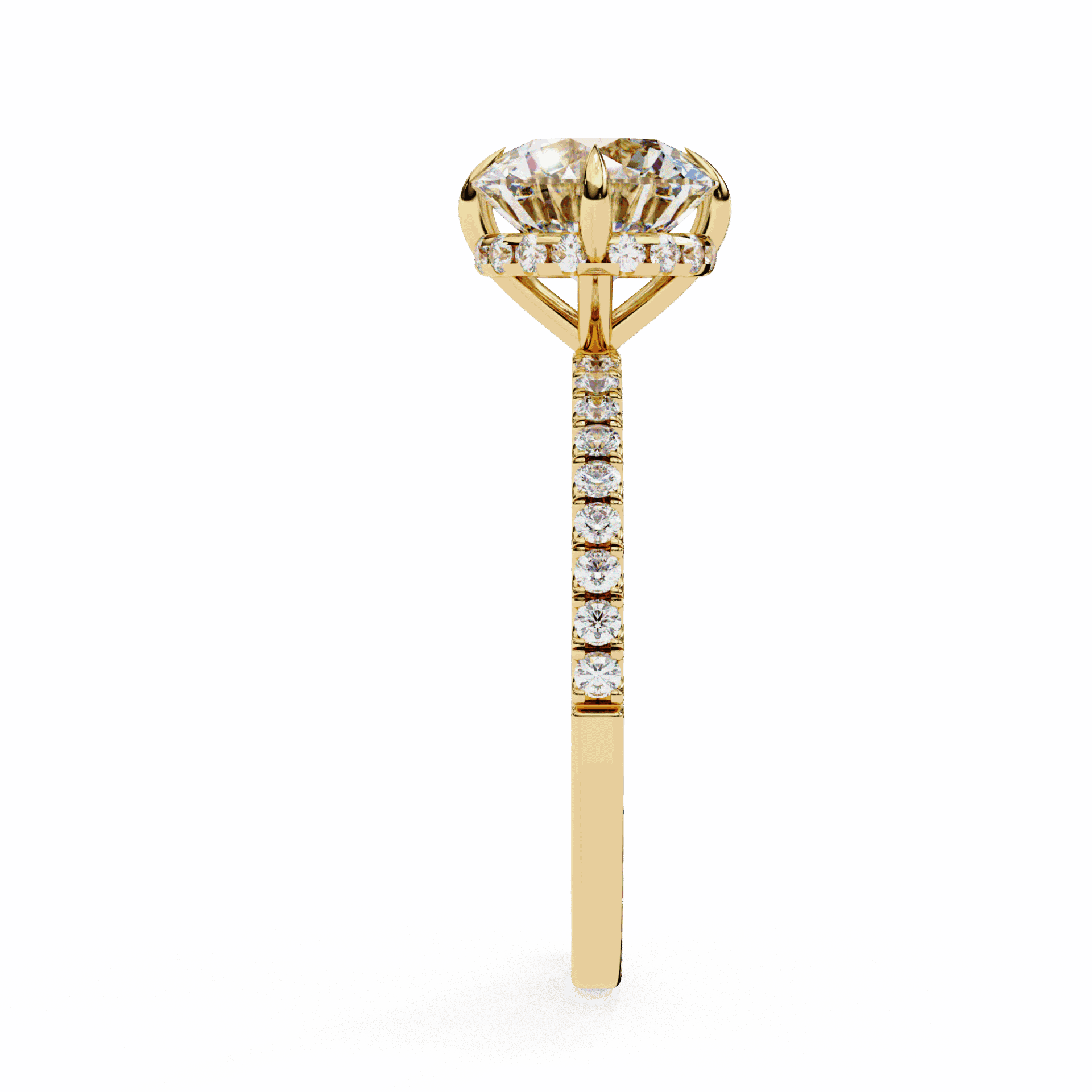 2.75 Carat Round Forevermore Solitaire Ring in Moissanite | House of Estara