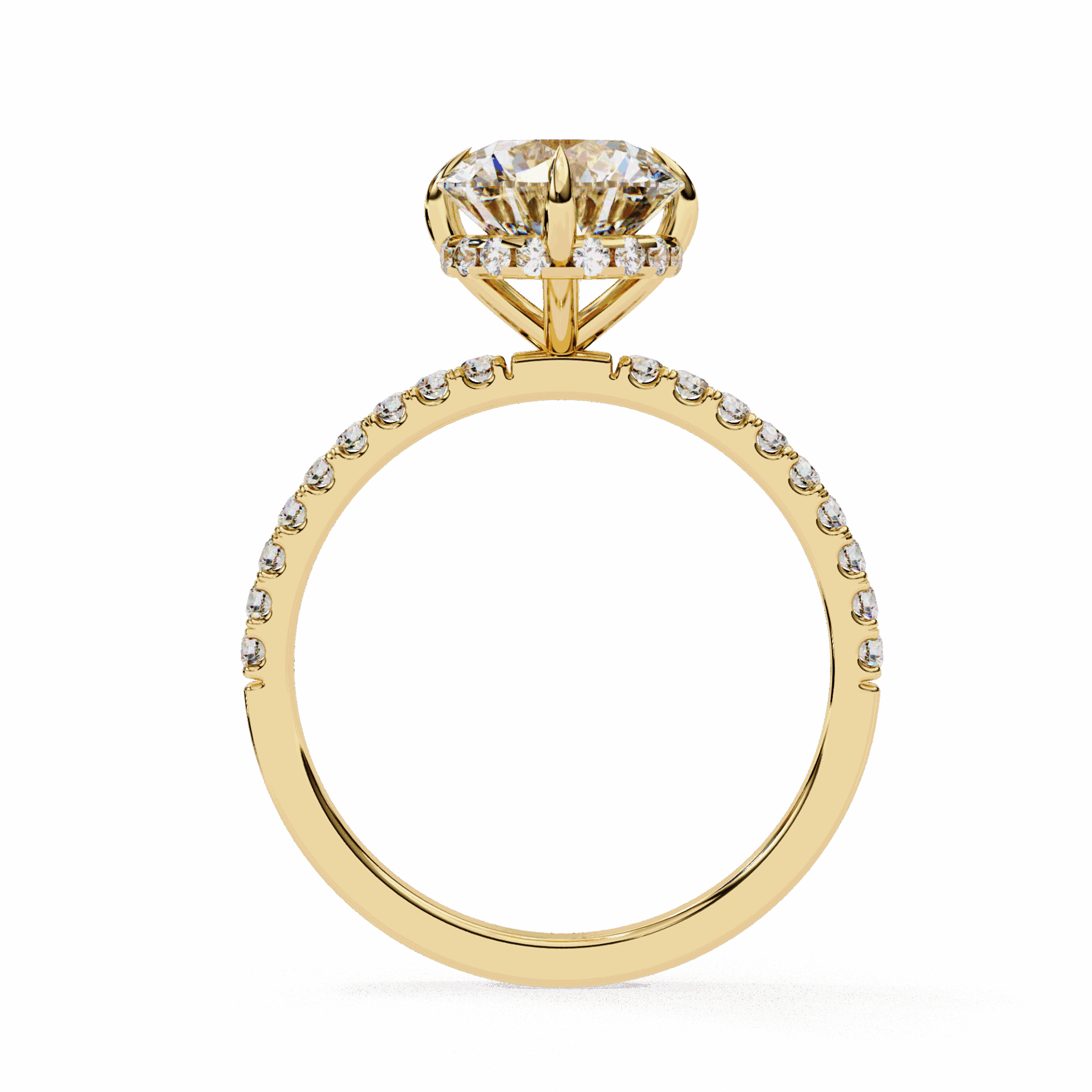 2.75 Carat Round Forevermore Solitaire Ring in Moissanite | House of Estara
