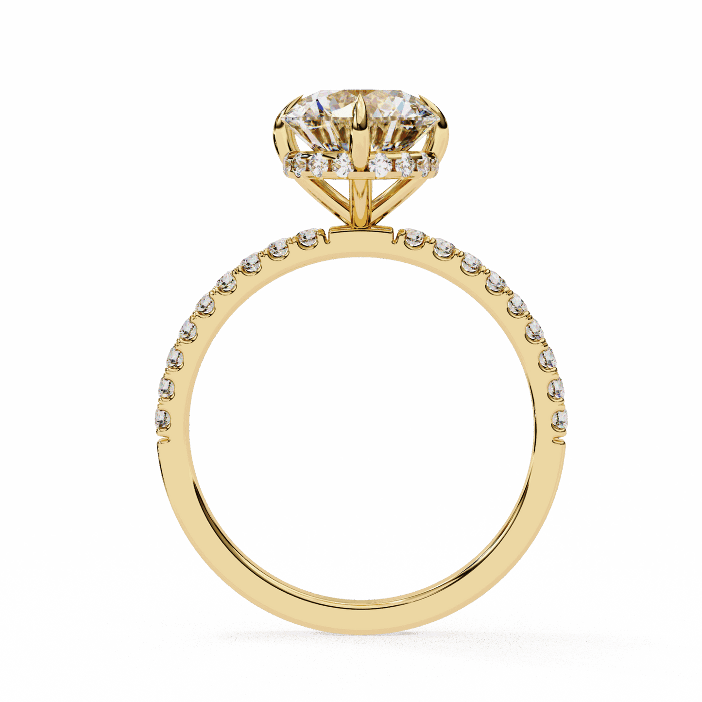 2.75 Carat Round Forevermore Solitaire Ring in Moissanite | House of Estara