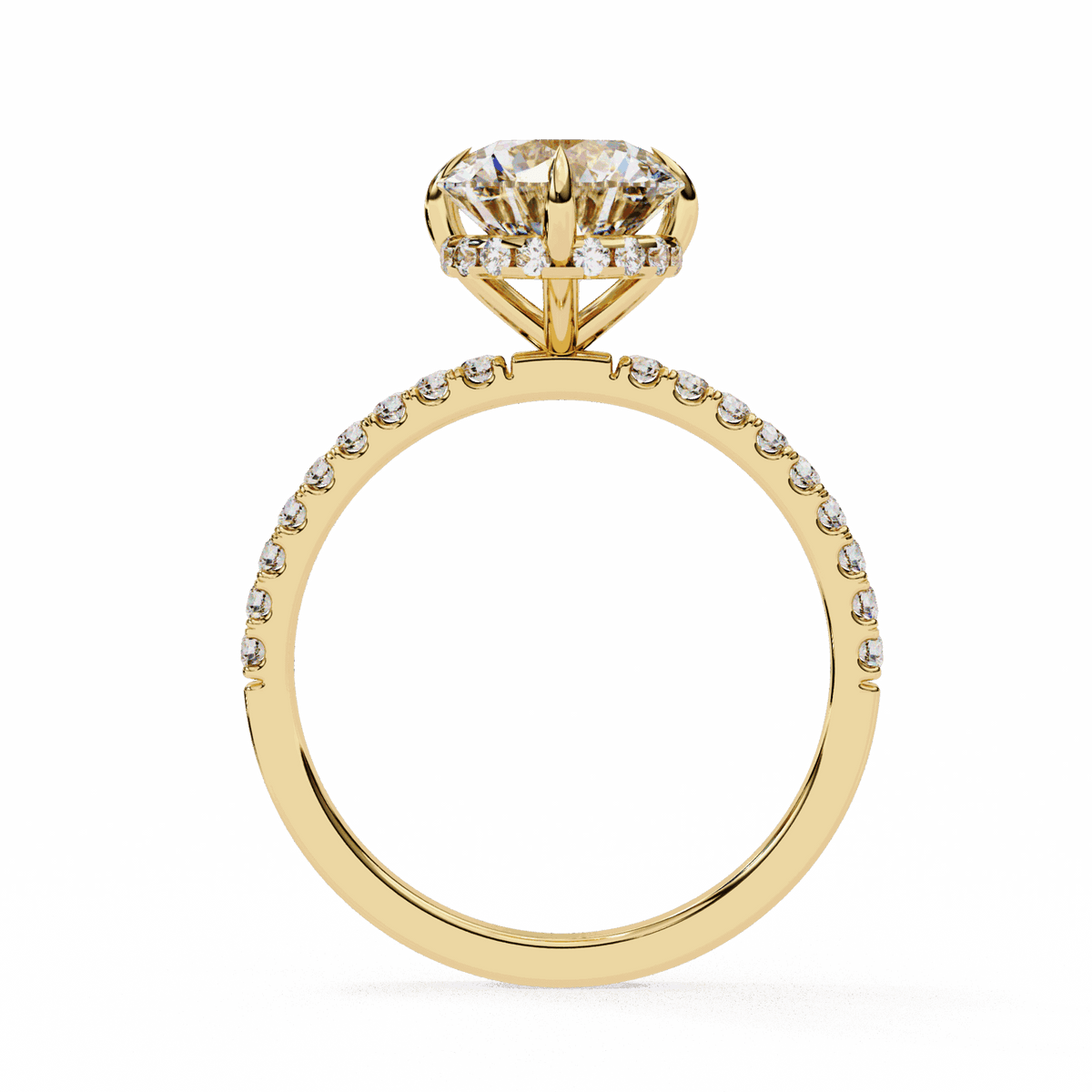 2.75 Carat Round Forevermore Solitaire Ring in Moissanite | House of Estara