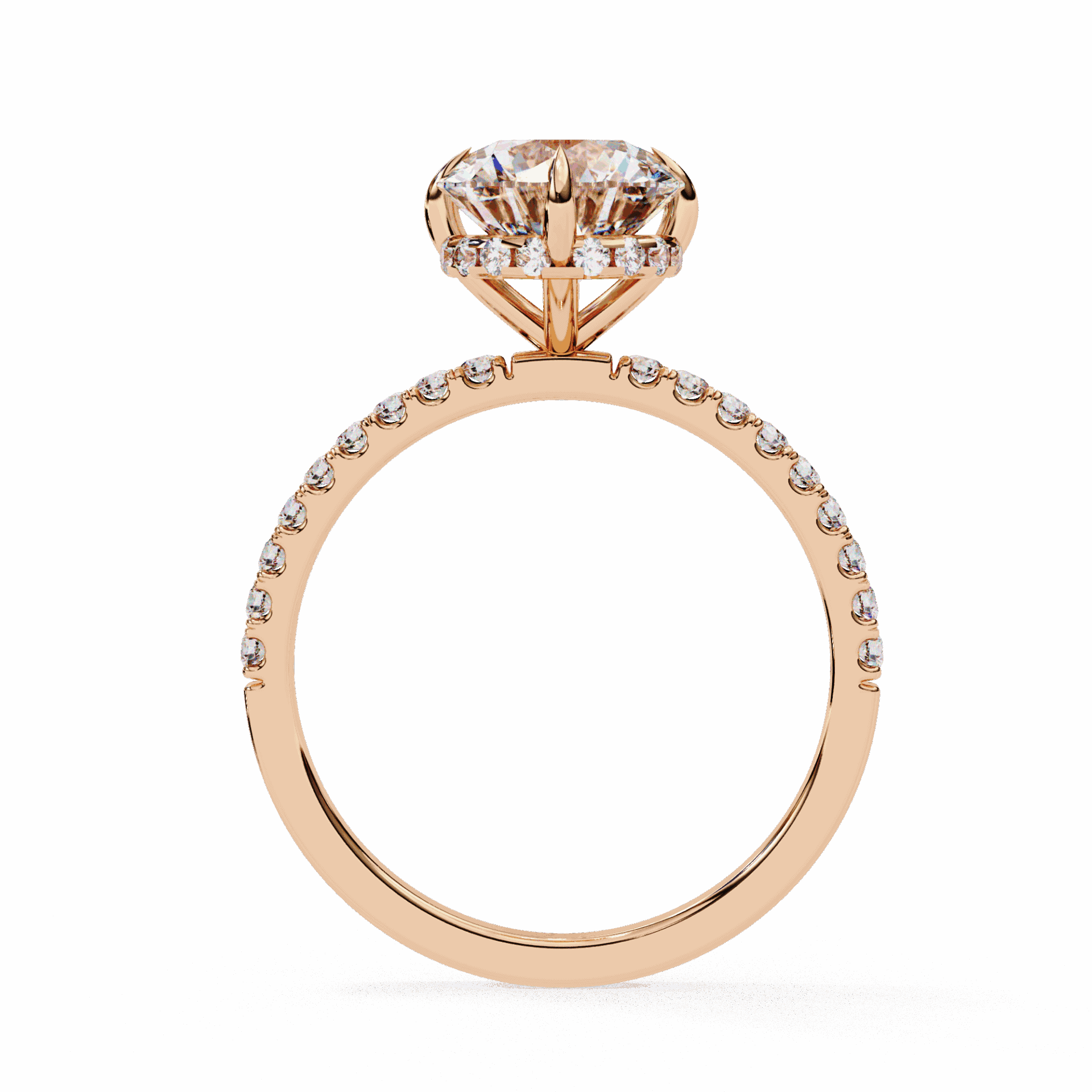 2.75 Carat Round Forevermore Solitaire Ring in Moissanite | House of Estara