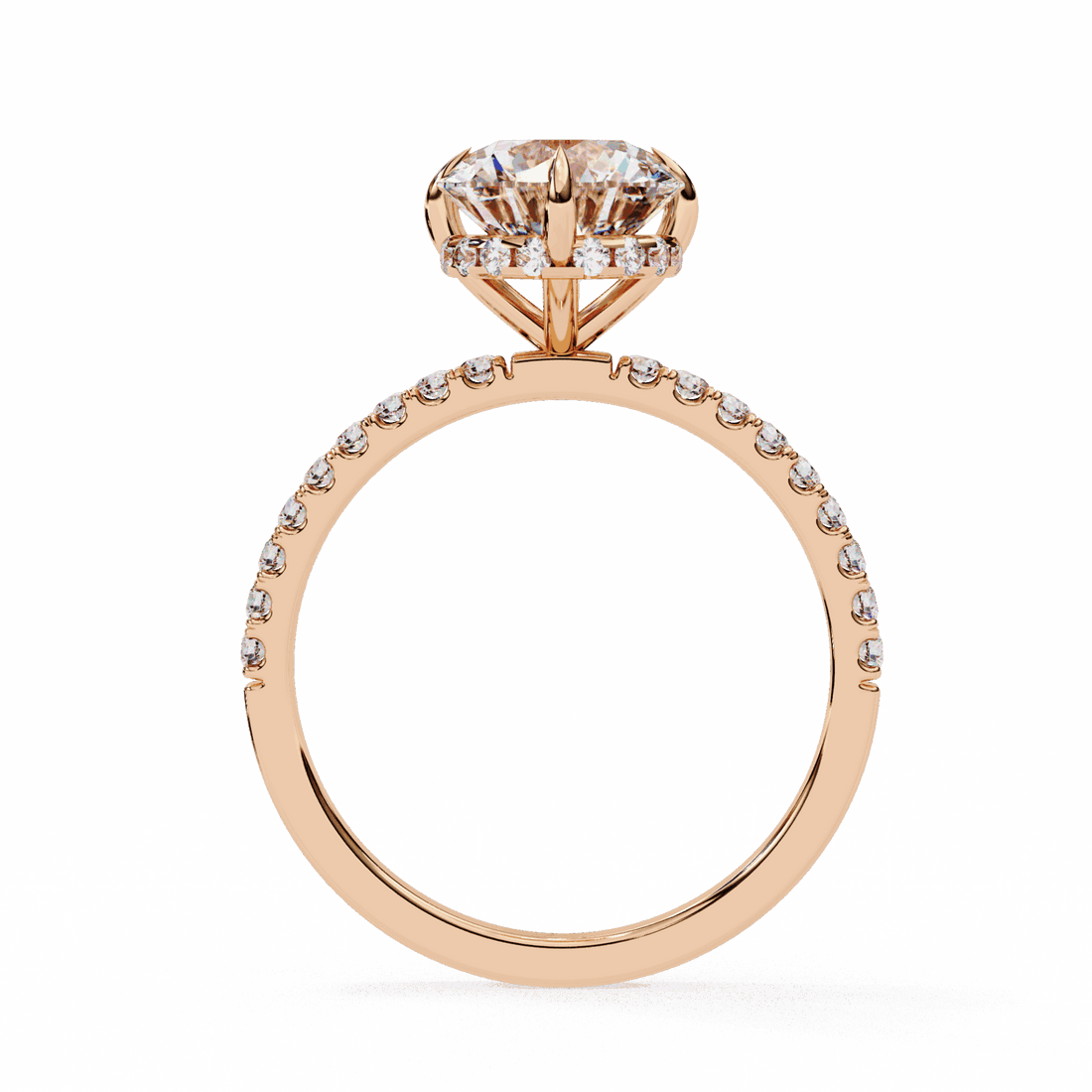 2.75 Carat Round Forevermore Solitaire Ring in Moissanite | House of Estara