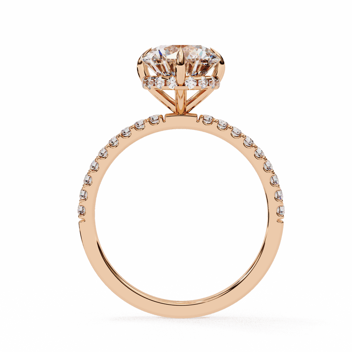 2.75 Carat Round Forevermore Solitaire Ring in Moissanite | House of Estara