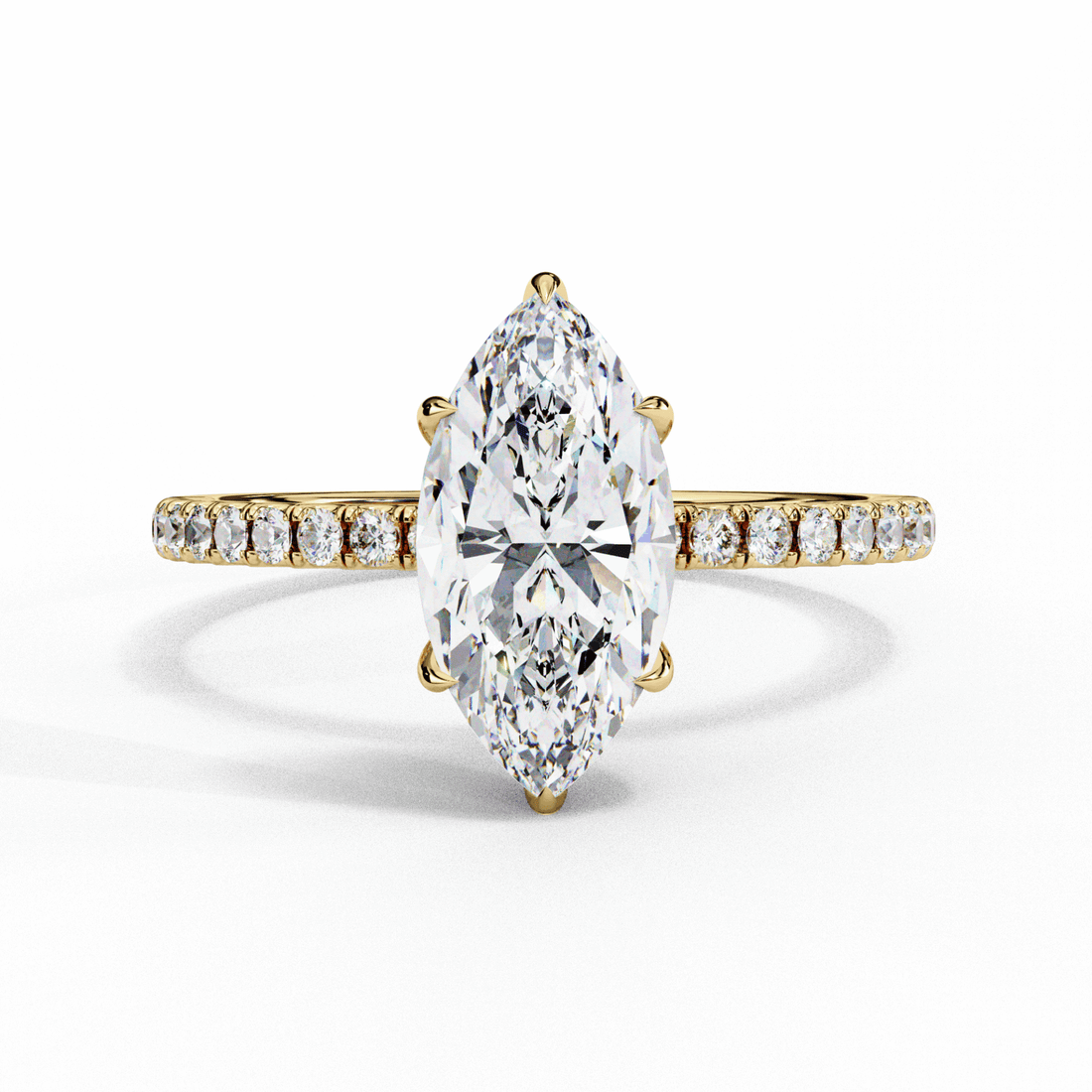 1.75 Carat Marquise Forevermore Solitaire Ring in Moissanite | House of Estara