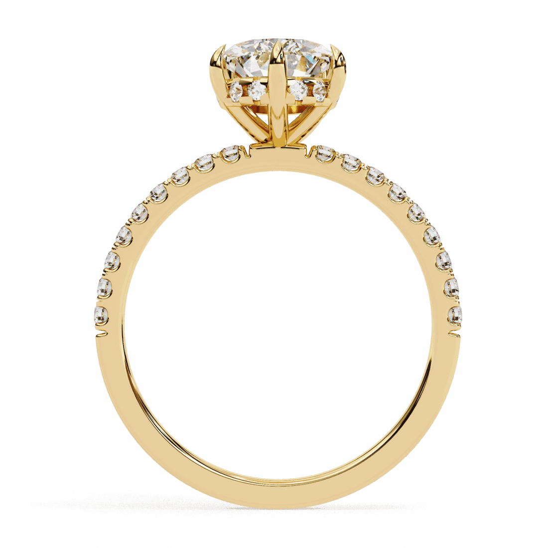 2 Carat Pear Forevermore Solitaire Ring in Moissanite | House of Estara