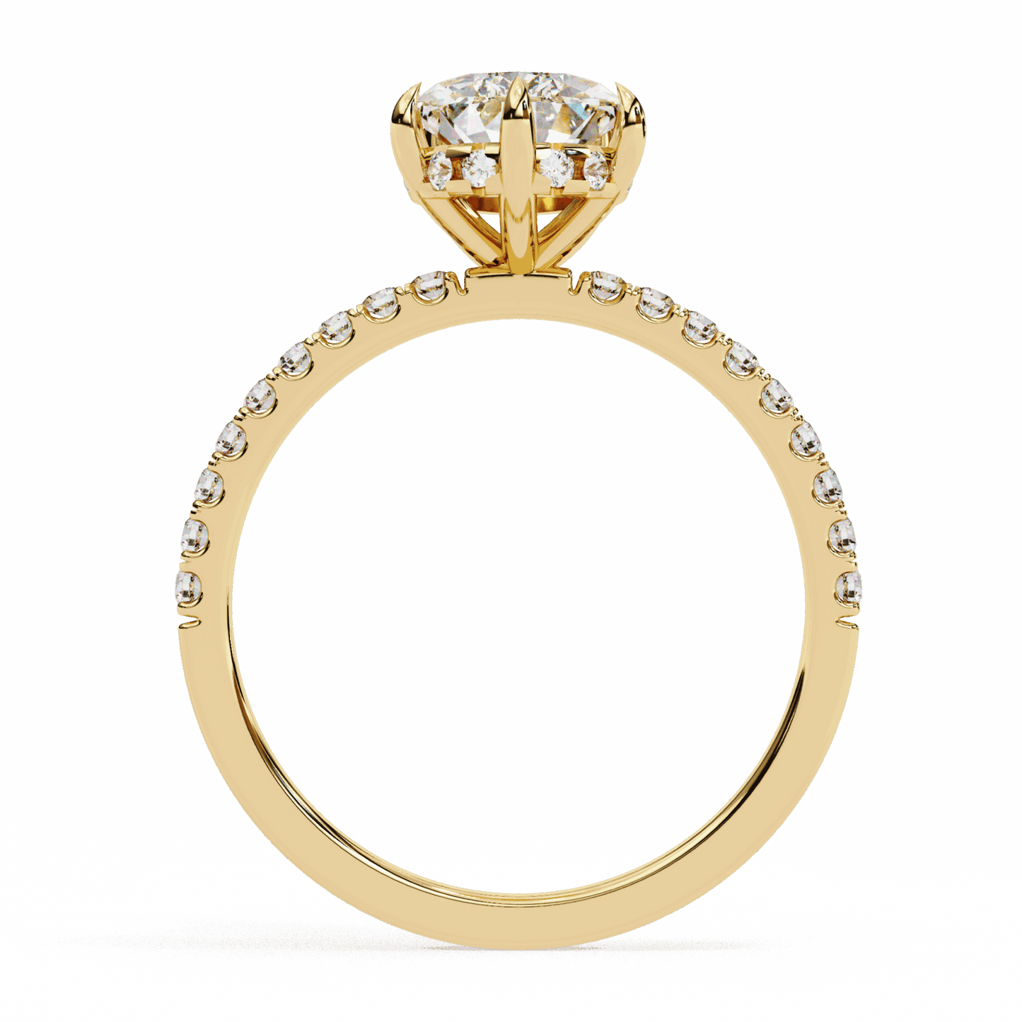 2 Carat Pear Forevermore Solitaire Ring in Moissanite | House of Estara